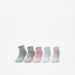 Barbie Print Ankle Length Socks - Set of 5-Girl%27s Socks & Tights-thumbnail-0