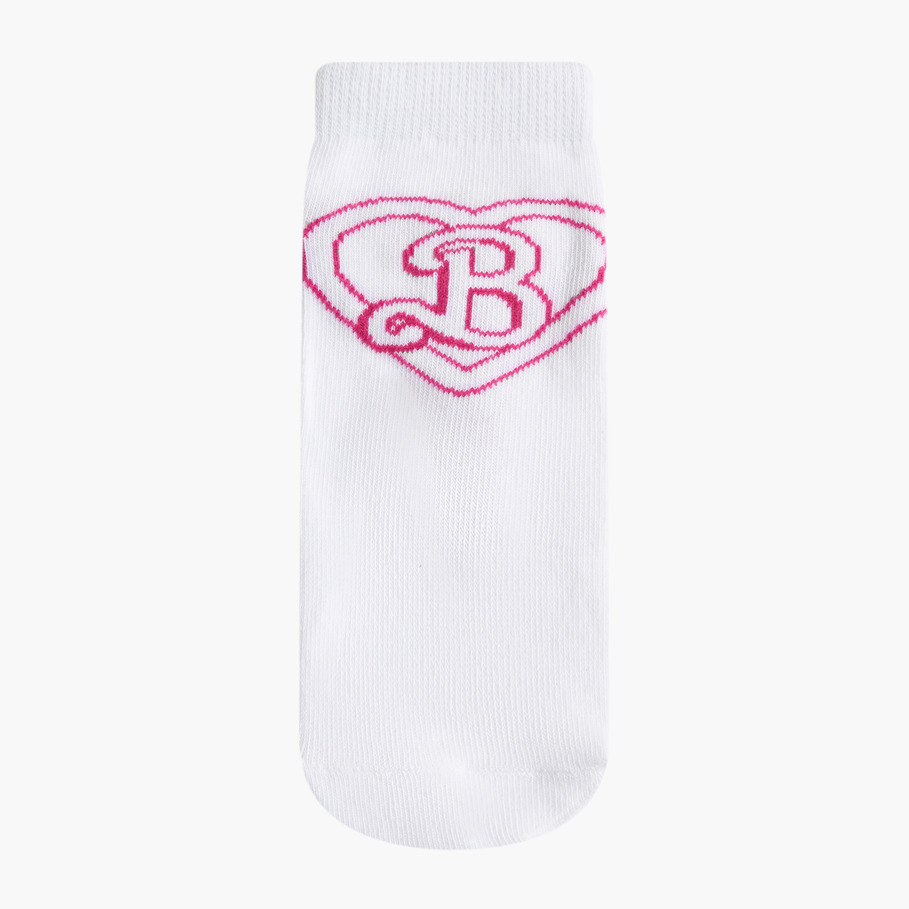 Barbie Print Non-Terry Ankle Length Socks - Set of 5-girls-accessories-socks-image-2