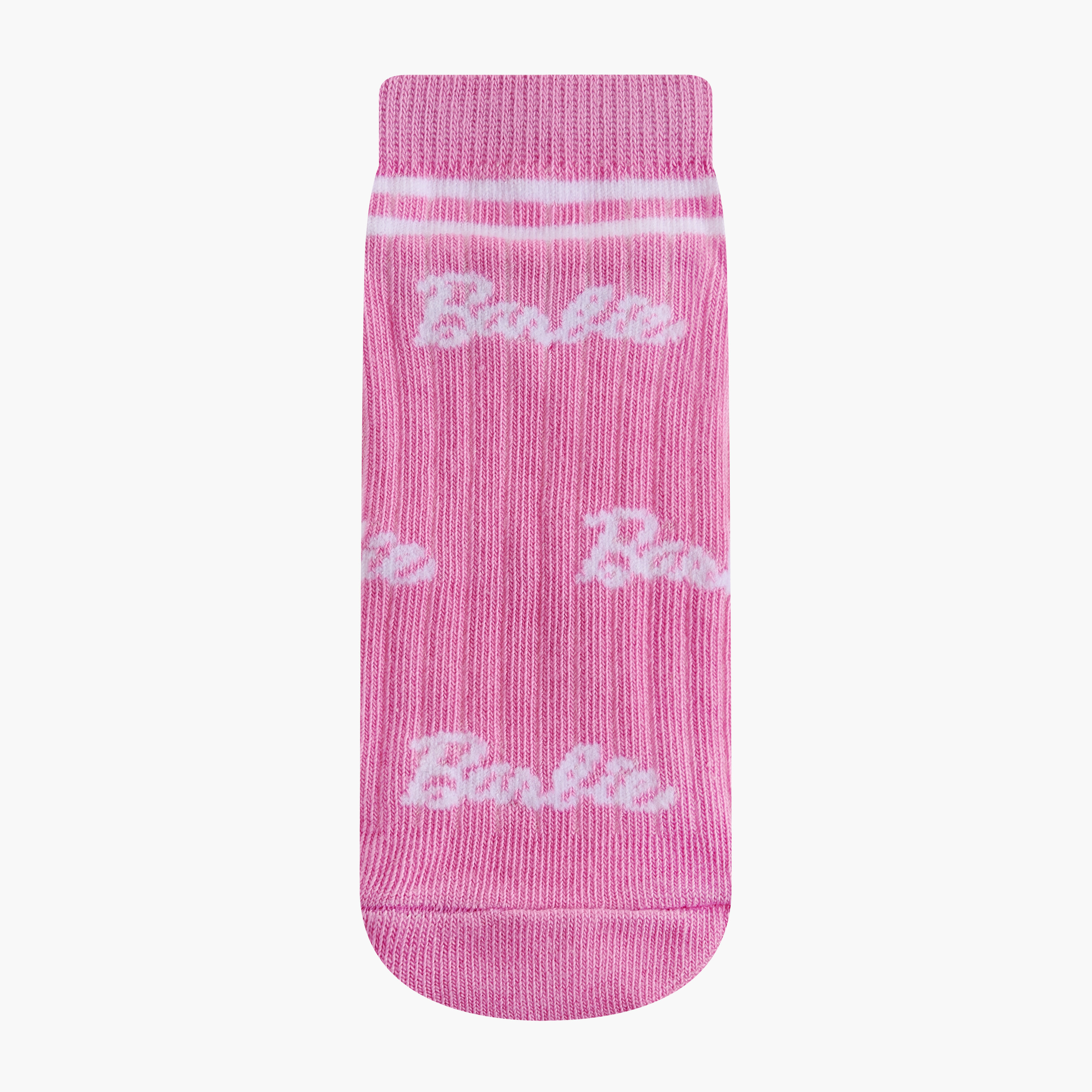 Barbie Printed Non Terry Ankle Length Socks - Set of 5-girls-accessories-socks-image-2