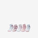 Barbie Print Ankle Length Socks - Set of 5-Girl%27s Socks & Tights-thumbnail-0