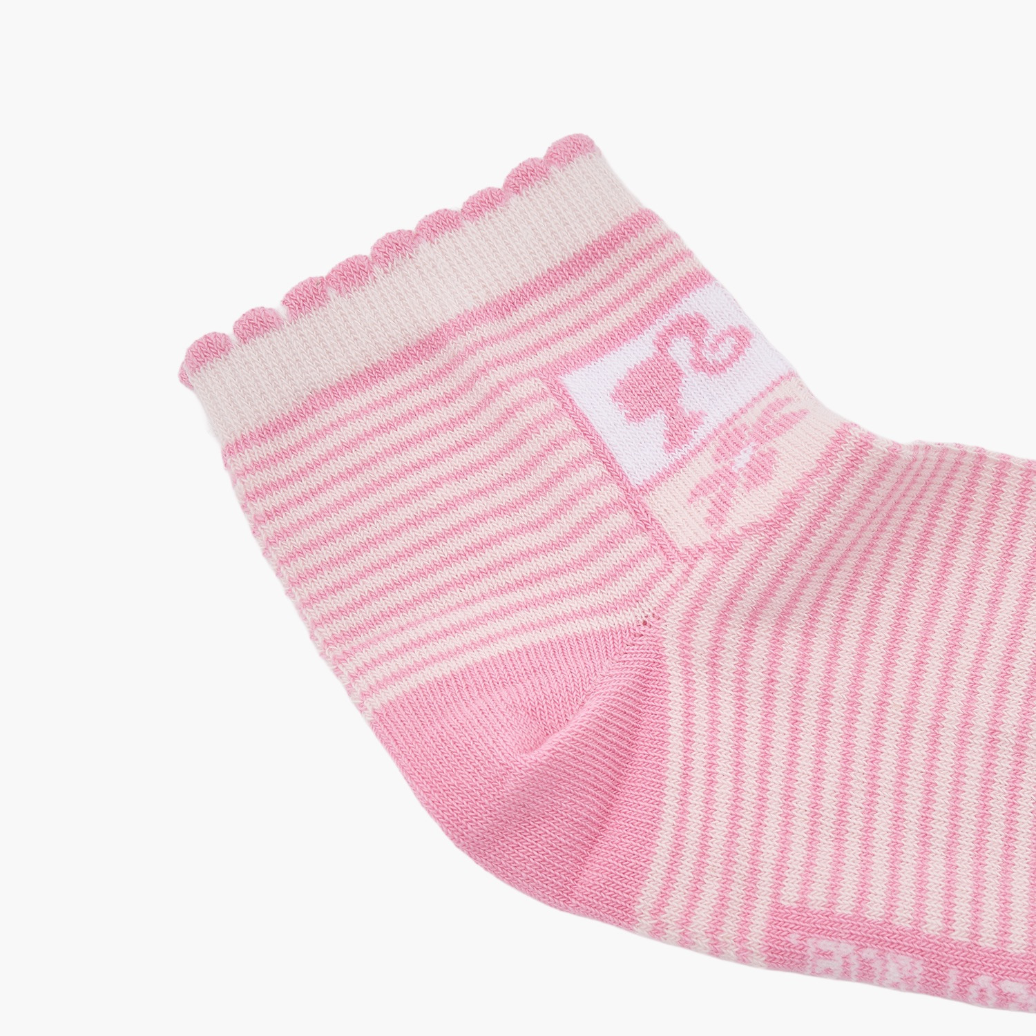Pack of 5 Barbie Girls Ankle Length Socks with Barbie Print-girls-accessories-socks-image-8