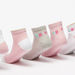 Barbie Print Ankle Length Socks - Set of 5-Girl%27s Socks & Tights-thumbnailMobile-1