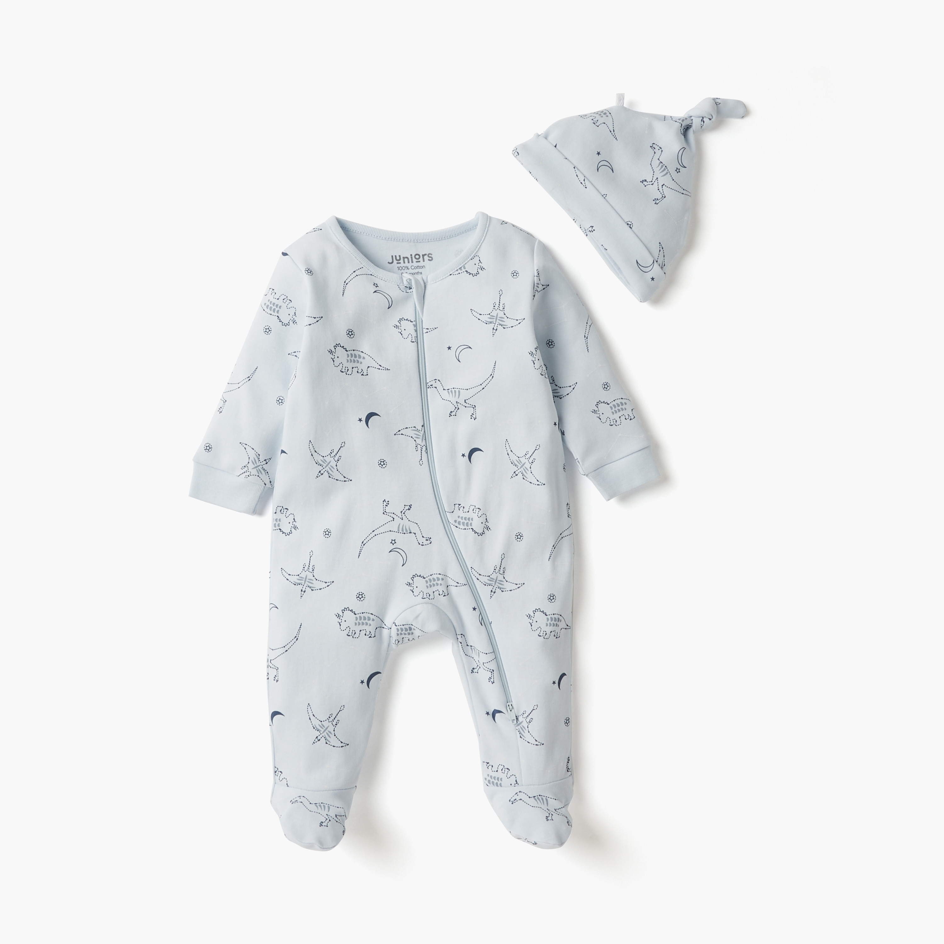 Juniors 4-Piece Dinosaur Print Clothing Gift Set-baby-boys-clothing-multipacks-image-2