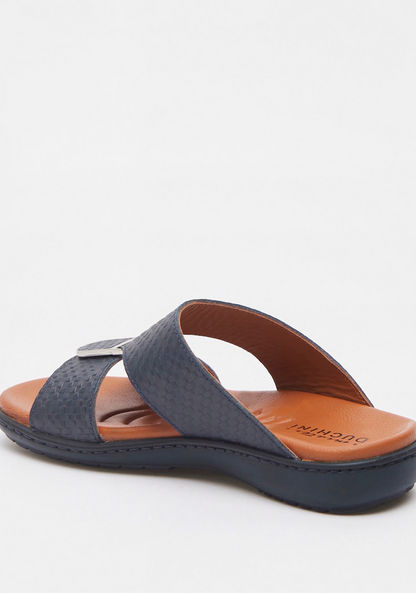 Mister Duchini Textured Slip-On Arabic Sandals
