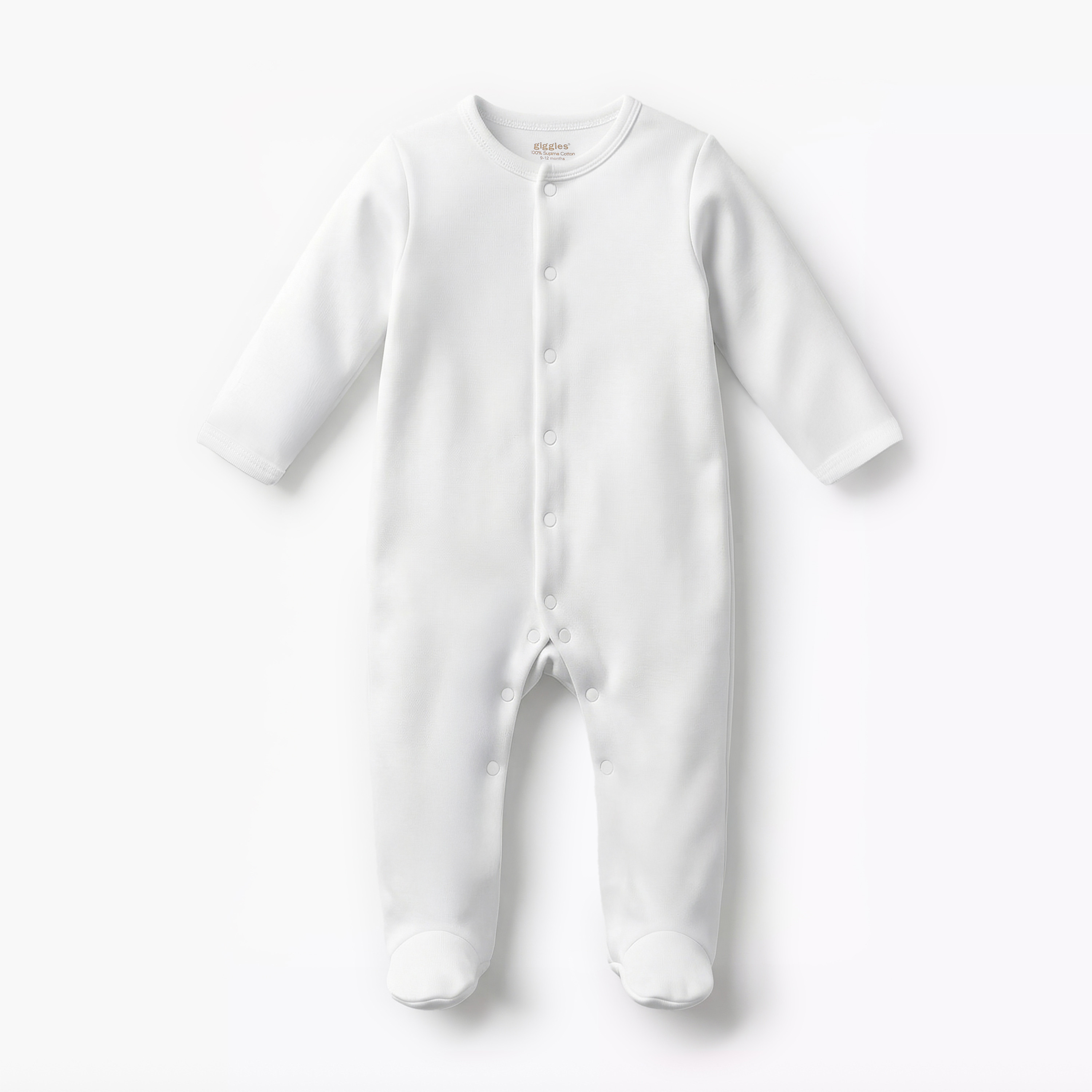 Giggles Solid Sleepsuit with Long Sleeves - Set of 2-baby-boys-clothing-nightwear-sleepsuits-image-3
