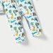 Juniors All Over Print Long Sleeves Sleepsuit with Button Closure-Sleepsuits-thumbnail-2