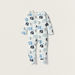 Juniors All-Over Elephant Print Closed Feet Sleepsuit-Sleepsuits-thumbnail-0