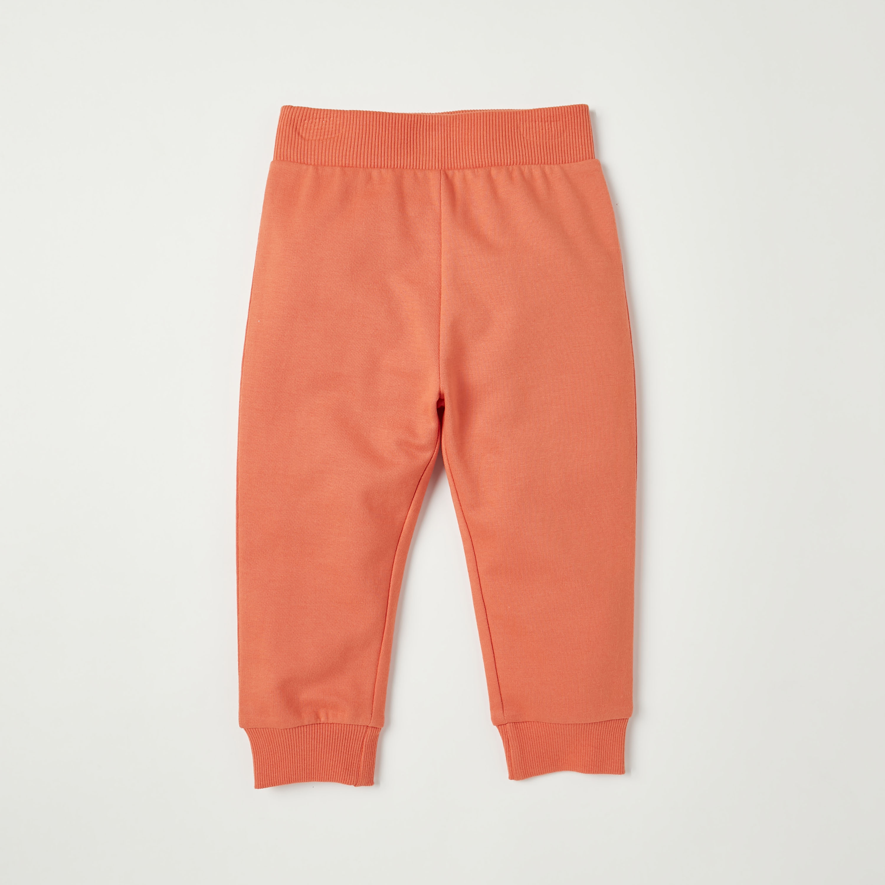 بنطلونات رياضية سادة بخصر مطاطي من جونيورز - طقم من قطعتين-baby-boys-clothing-multipacks-image-3