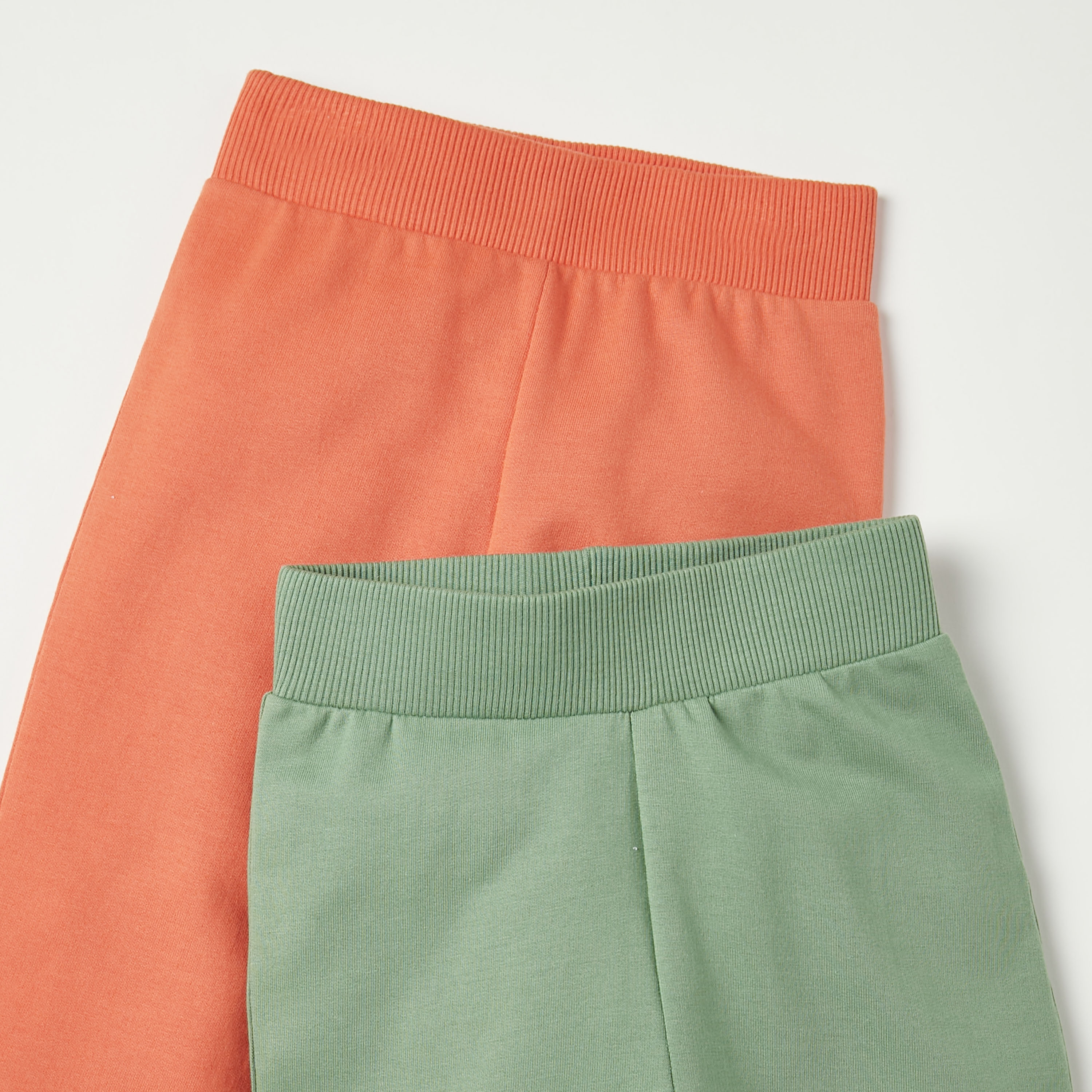 بنطلونات رياضية سادة بخصر مطاطي من جونيورز - طقم من قطعتين-baby-boys-clothing-multipacks-image-4