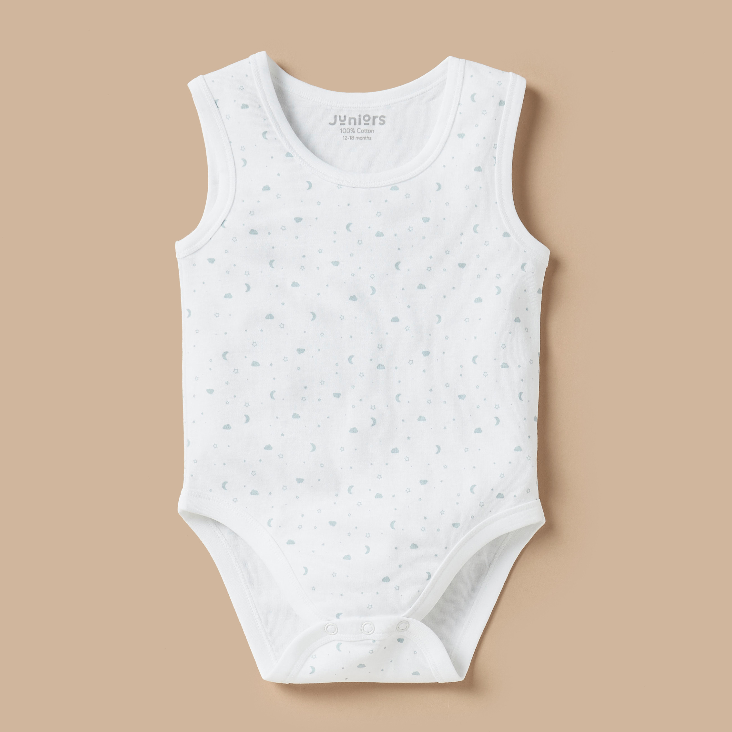 بودي سوت دون أكمام بطبعات من جونيورز - طقم من 10 قطع-baby-boys-clothing-bodysuits-image-2