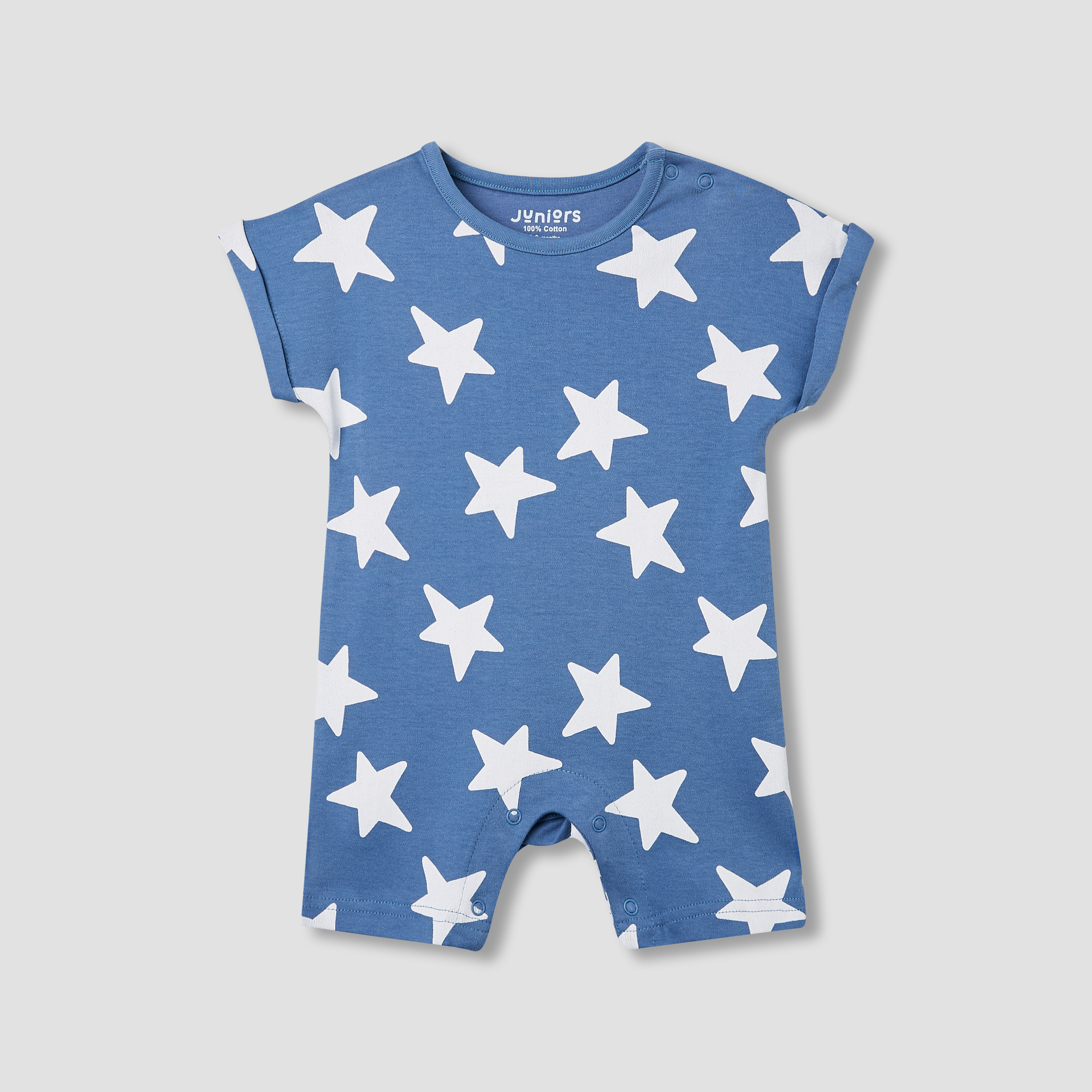 أفرول بأكمام قصيرة وطبعات من جونيورز - طقم من 4-baby-boys-clothing-rompers-image-4