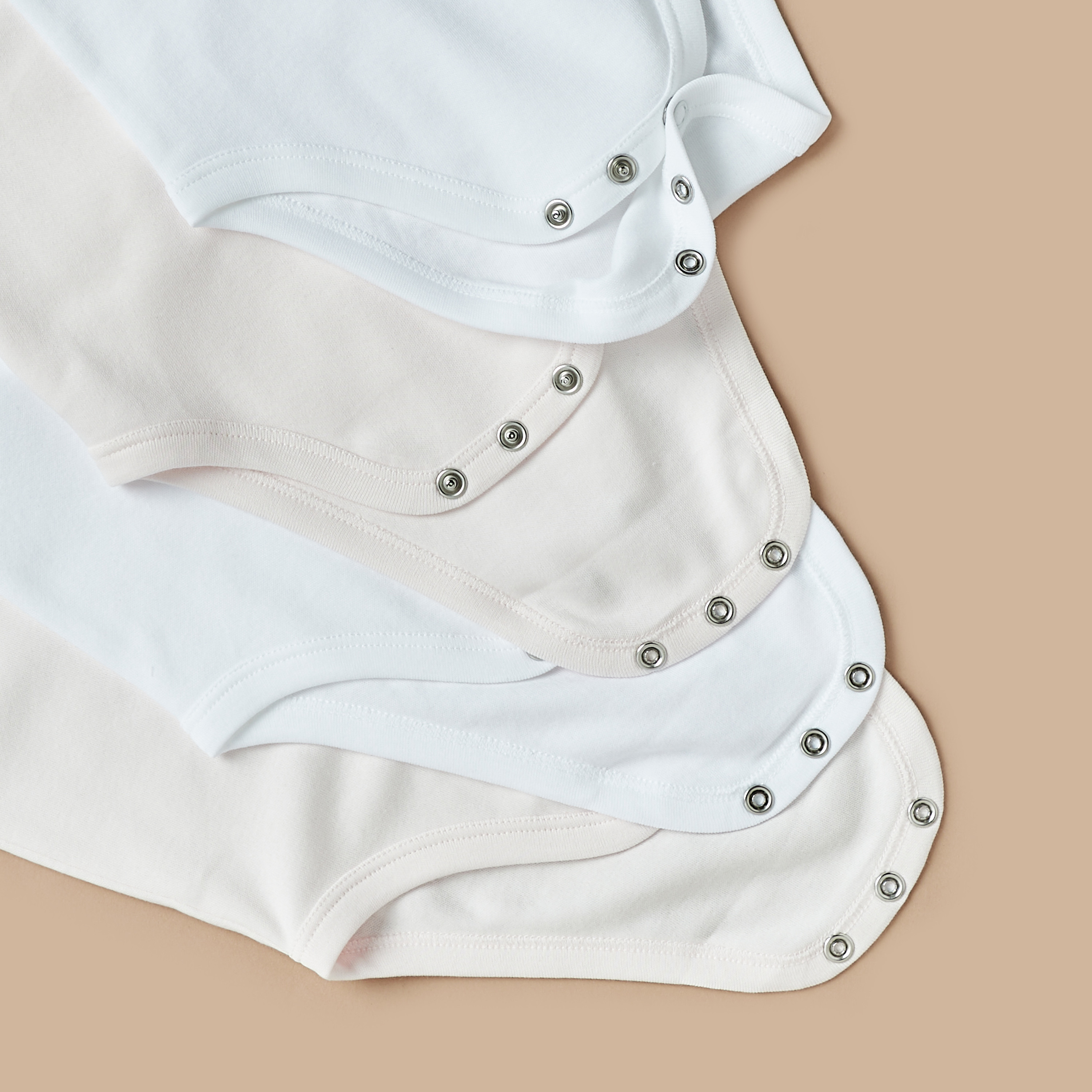بودي سوت سادة دون أكمام من جونيورز - طقم 10 قطع-baby-girls-clothing-bodysuits-image-4