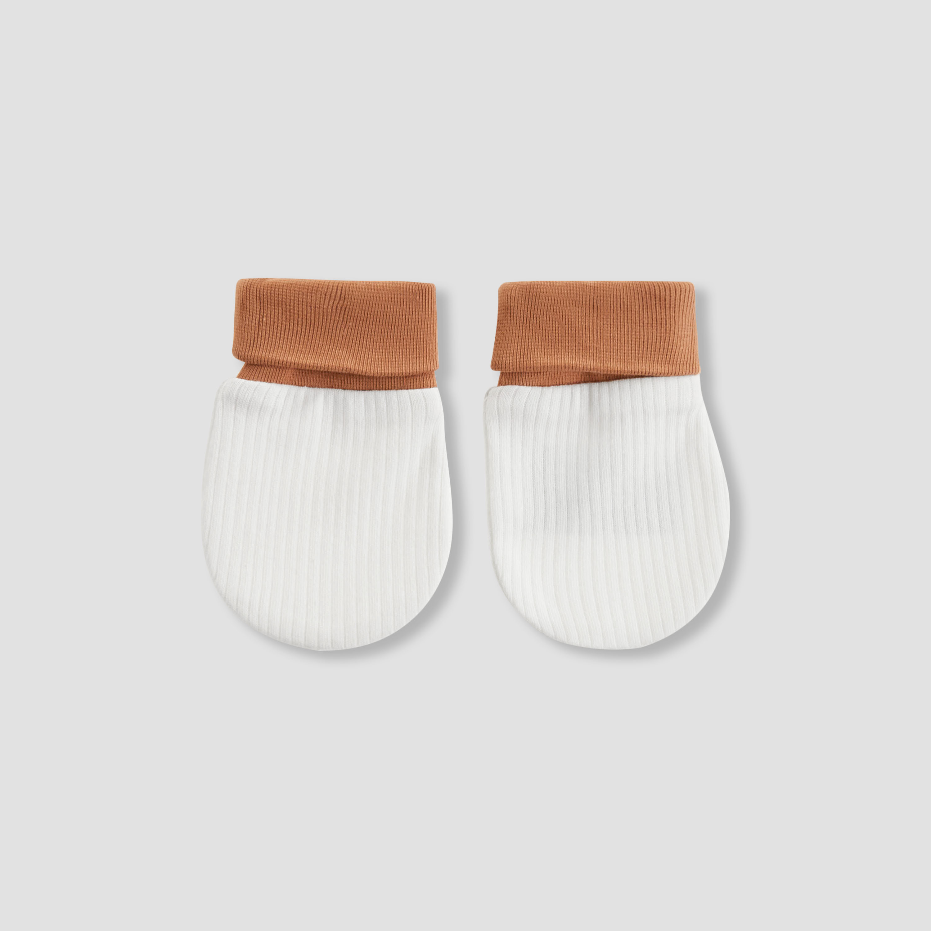 Juniors Baby Baby Mittens with Ribbed Texture - 0-36 Months-baby-boys-accessories-mittens-image-1