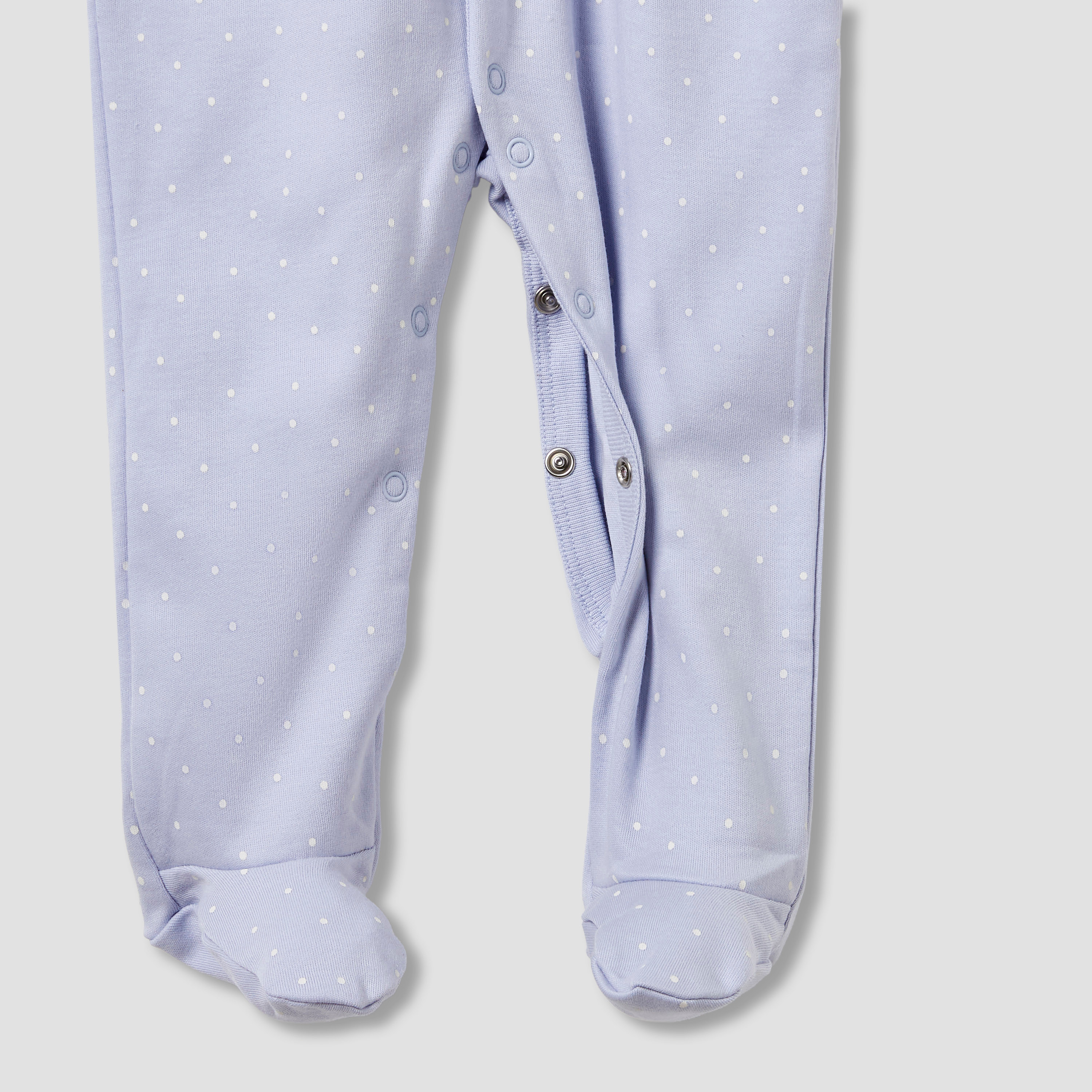 Juniors Peter Pan Collar Sleepsuit with Closed Feet - Cotton - Long Sleeves-baby-girls-clothing-nightwear-sleepsuits-image-4