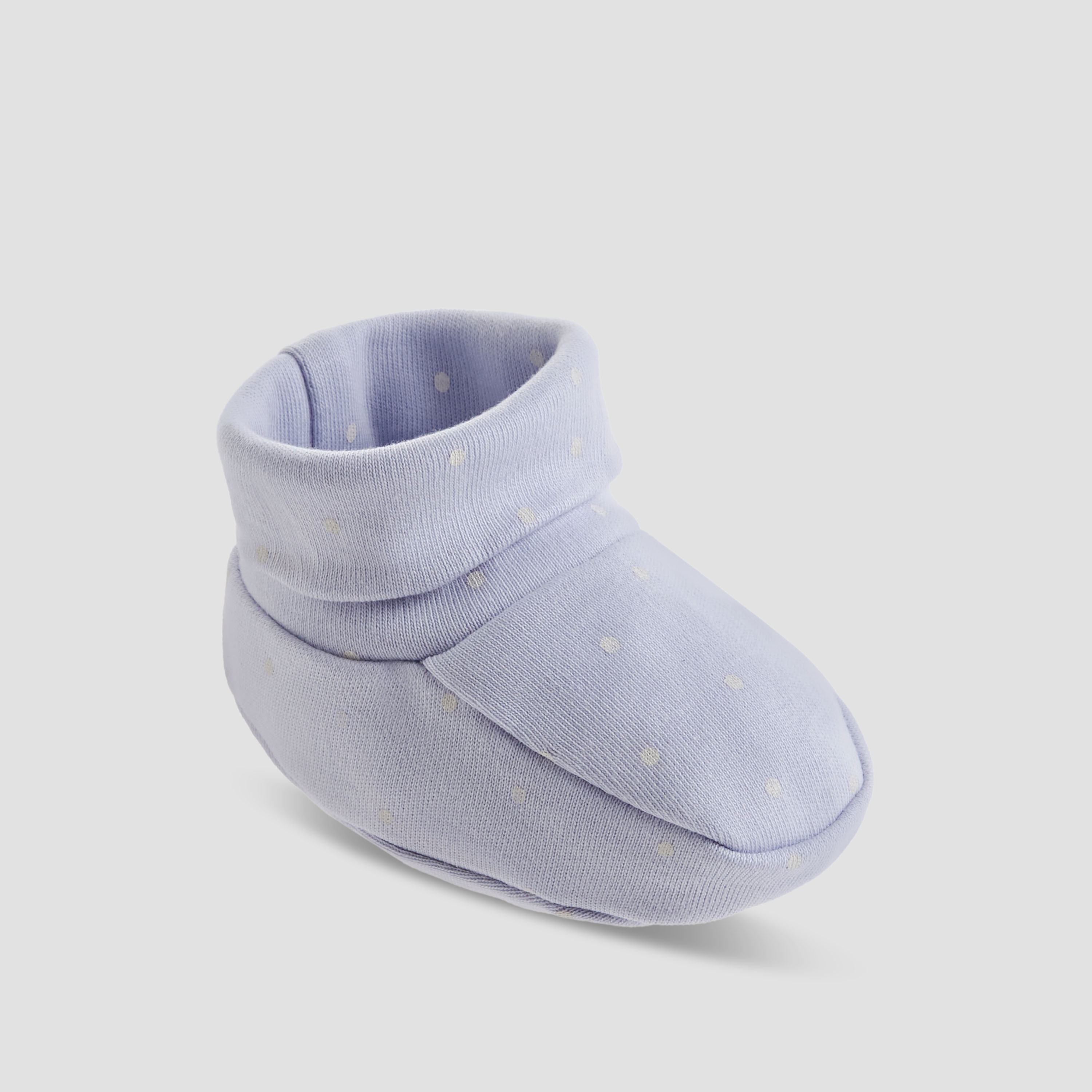 Juniors Girls Booties with Assorted Print - Cotton-baby-girls-shoes-booties-image-4