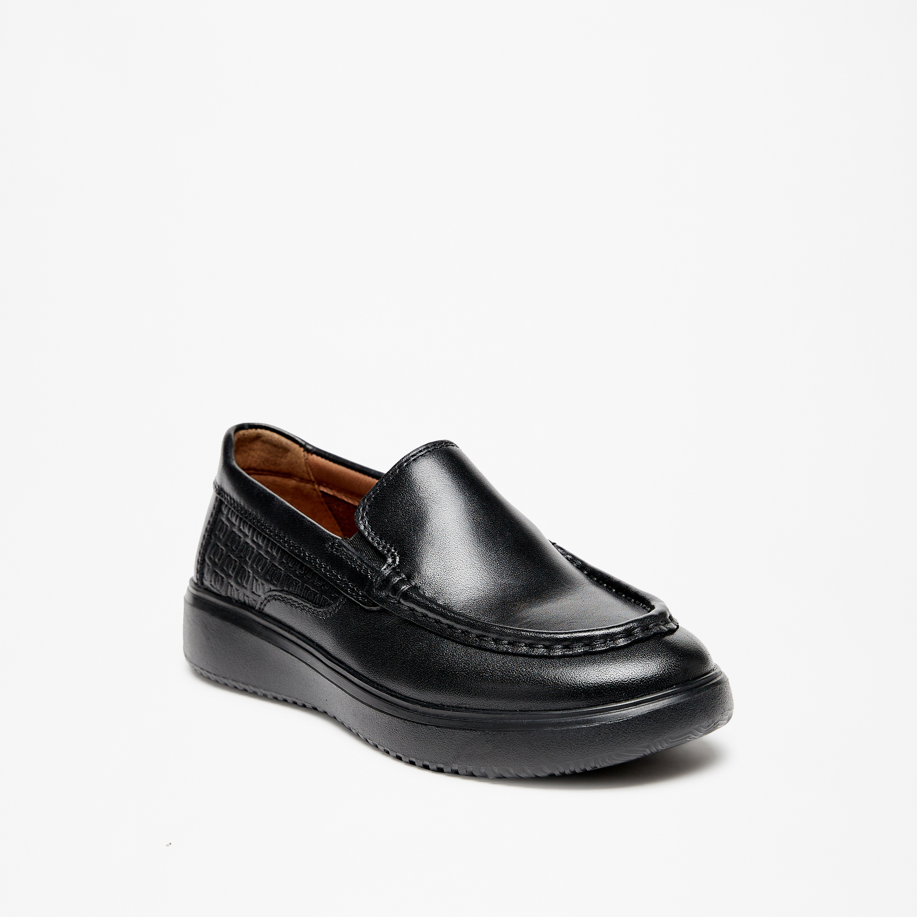 حذاء سادة سهل الارتداء من مستر دوتشيني-boys-shoes-loafers-image-5