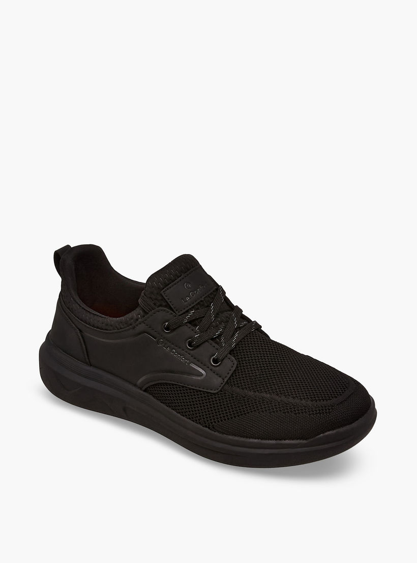 Le Confort Men Lace-Up Ankle Sneakers-men-shoes-sneakers-image-2