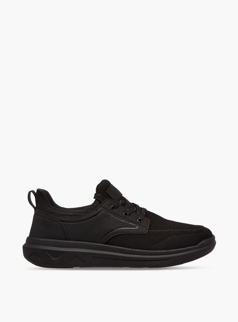 Le Confort Men Lace-Up Ankle Sneakers-men-shoes-sneakers-image-3