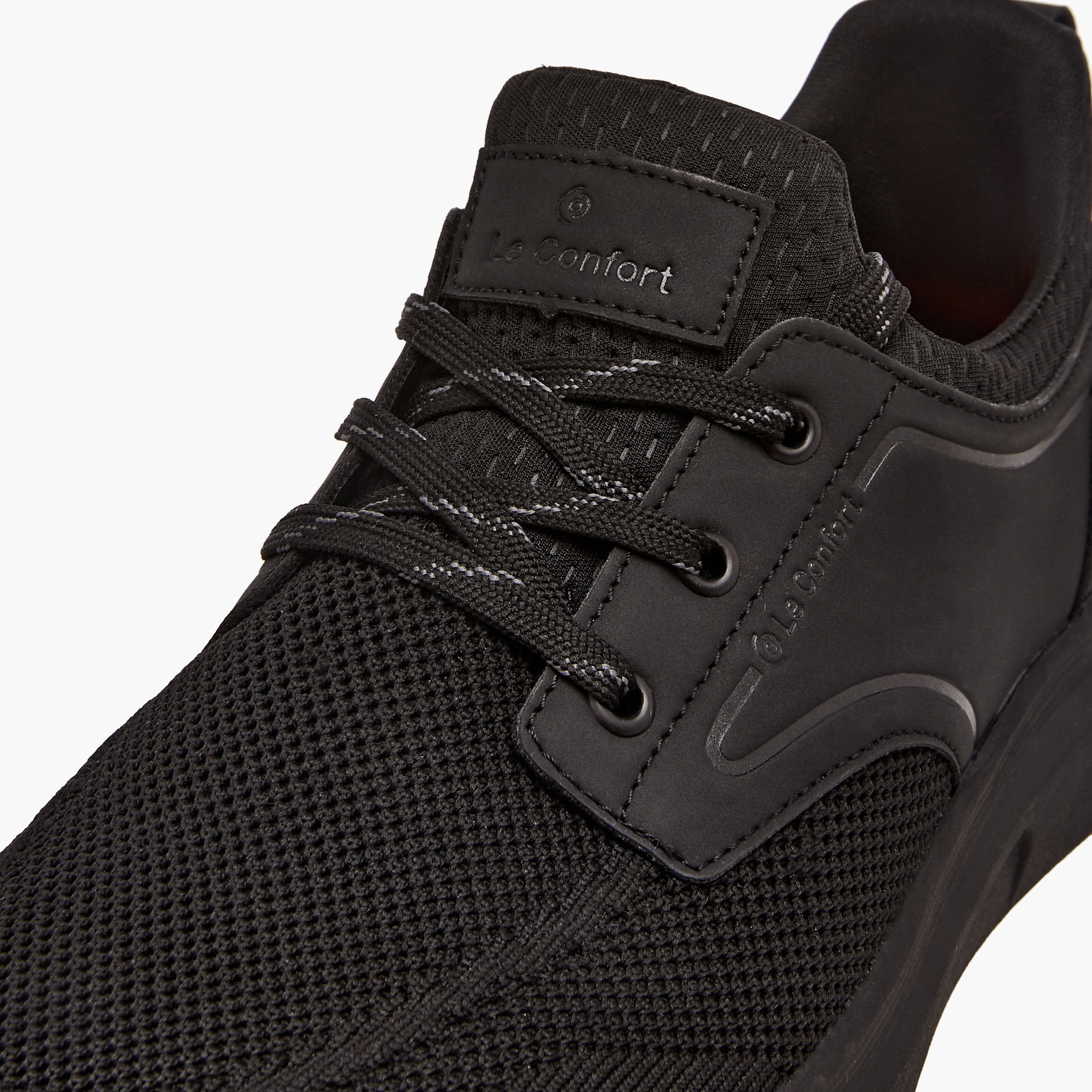 Le Confort Men Lace-Up Ankle Sneakers-men-shoes-sneakers-image-4