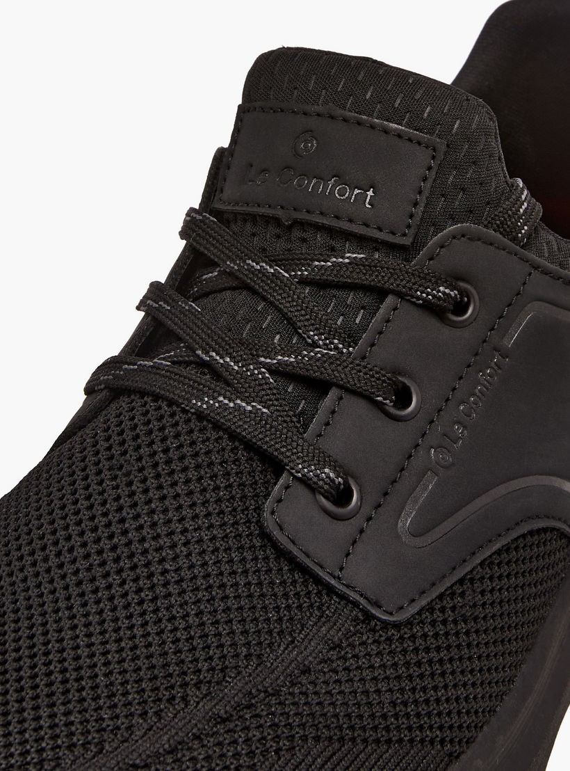 Le Confort Men Lace-Up Ankle Sneakers-men-shoes-sneakers-image-4