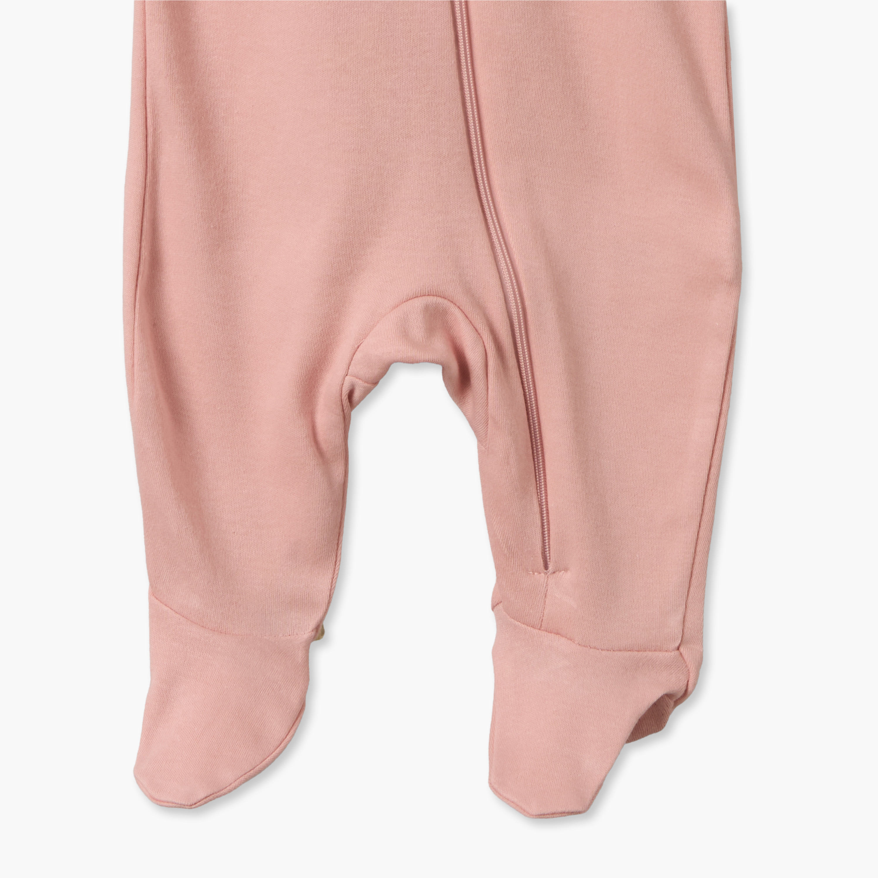 Juniors Solid Sleepsuit with Long Sleeves and Zip Closure - Set of 3-baby-girls-clothing-multipacks-image-5