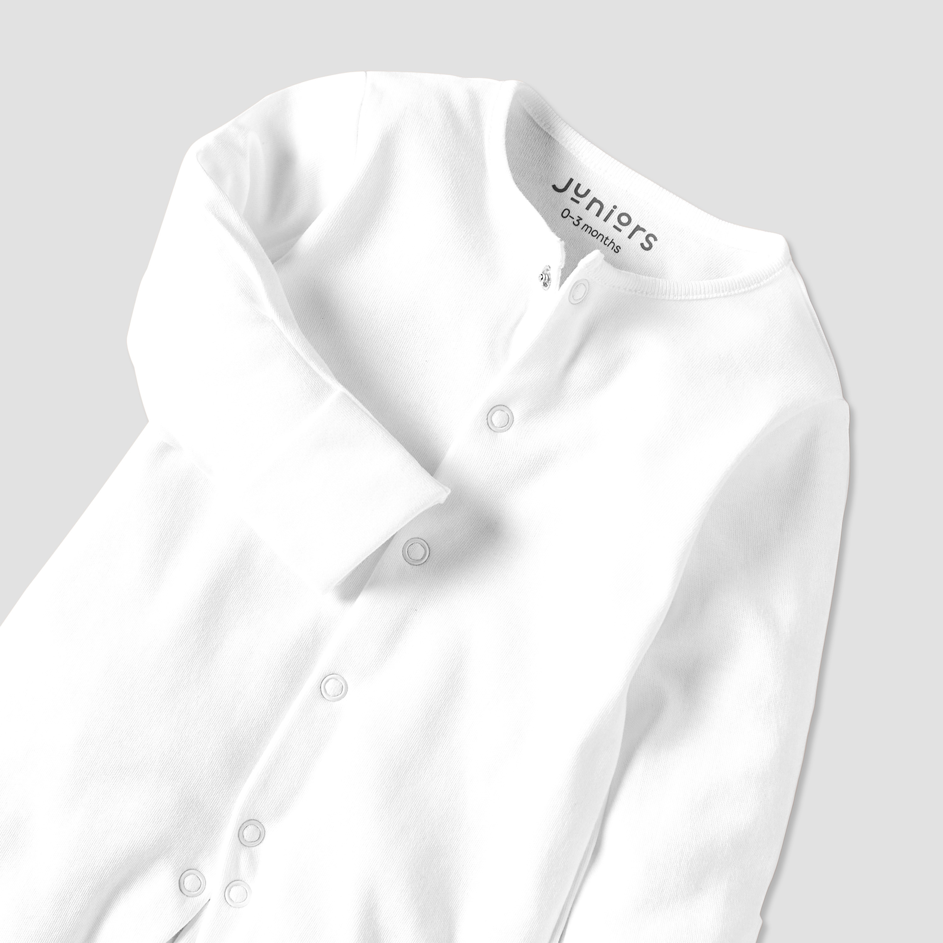 Juniors Solid Sleepsuit-baby-girls-clothing-nightwear-sleepsuits-image-4