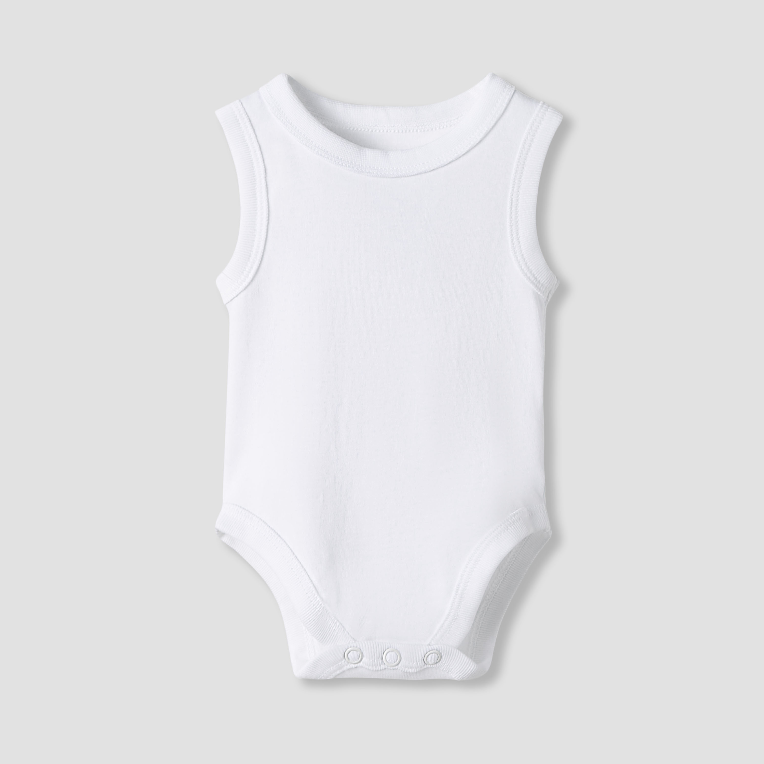 بودي سوت سادة دون أكمام بأزرار إغلاق من جونيورز - طقم من 3 قطع-baby-boys-clothing-bodysuits-image-4