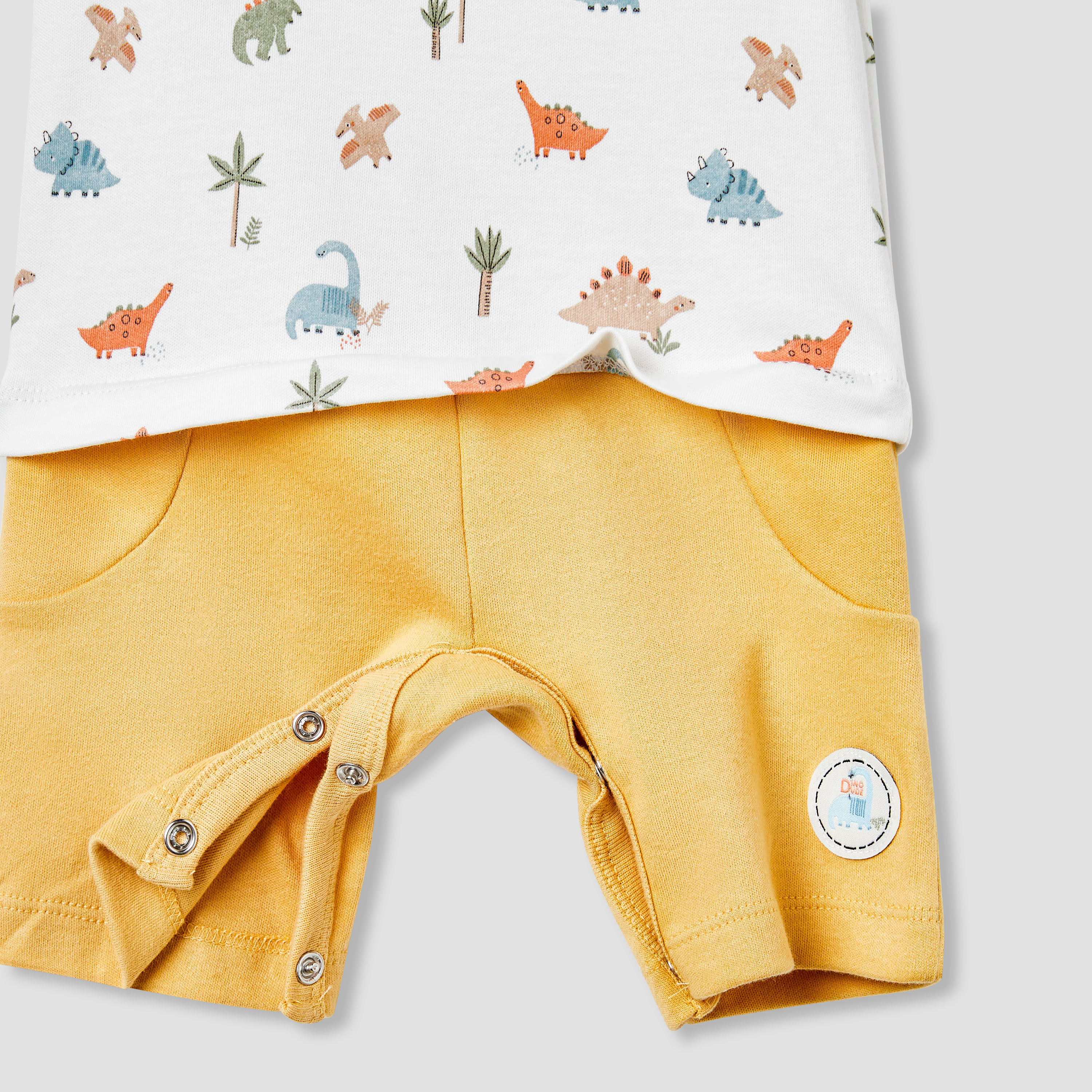 رومبر بطبعات وأكمام قصيرة من جونيورز-baby-boys-clothing-rompers-image-1