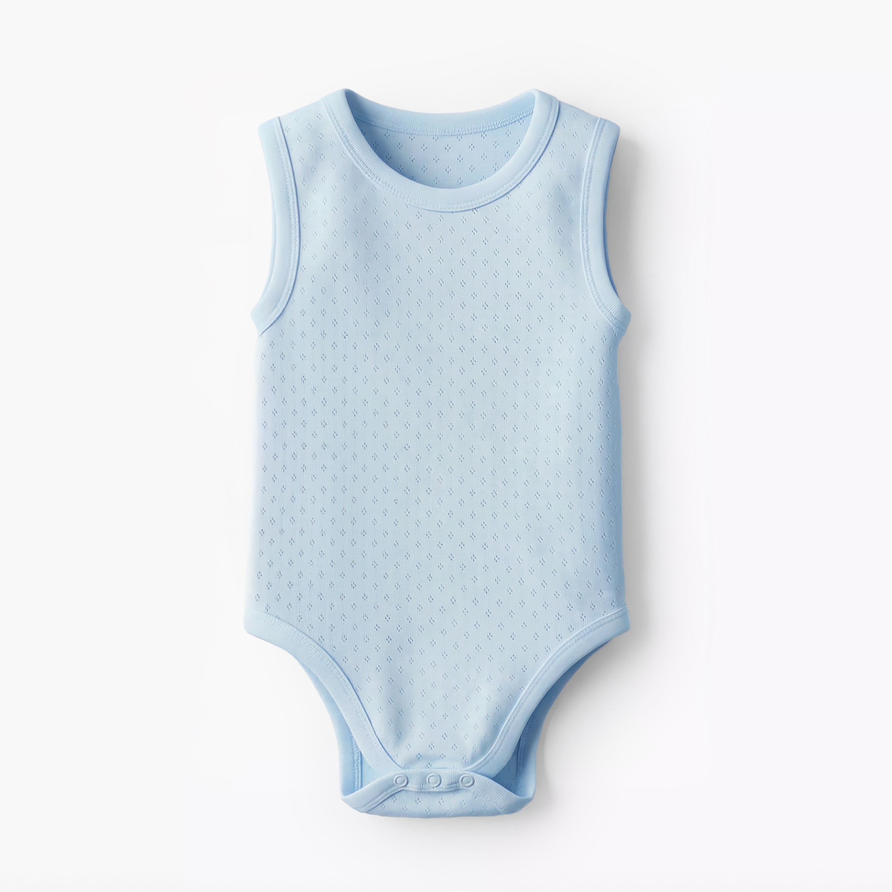 Juniors Textured Sleeveless Bodysuits - Set of 5-baby-boys-clothing-bodysuits-image-3