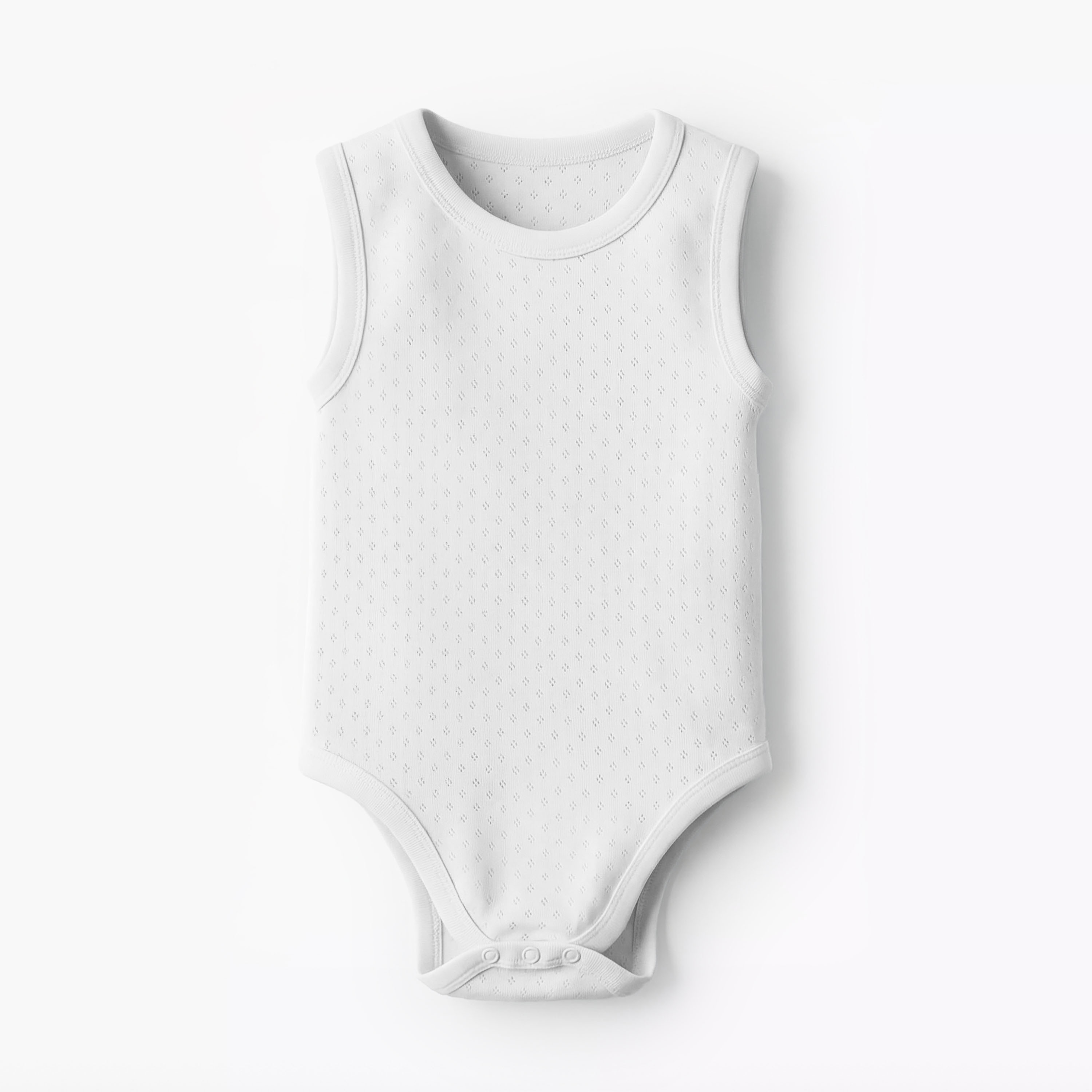 Juniors Textured Sleeveless Bodysuits - Set of 5-baby-boys-clothing-bodysuits-image-5