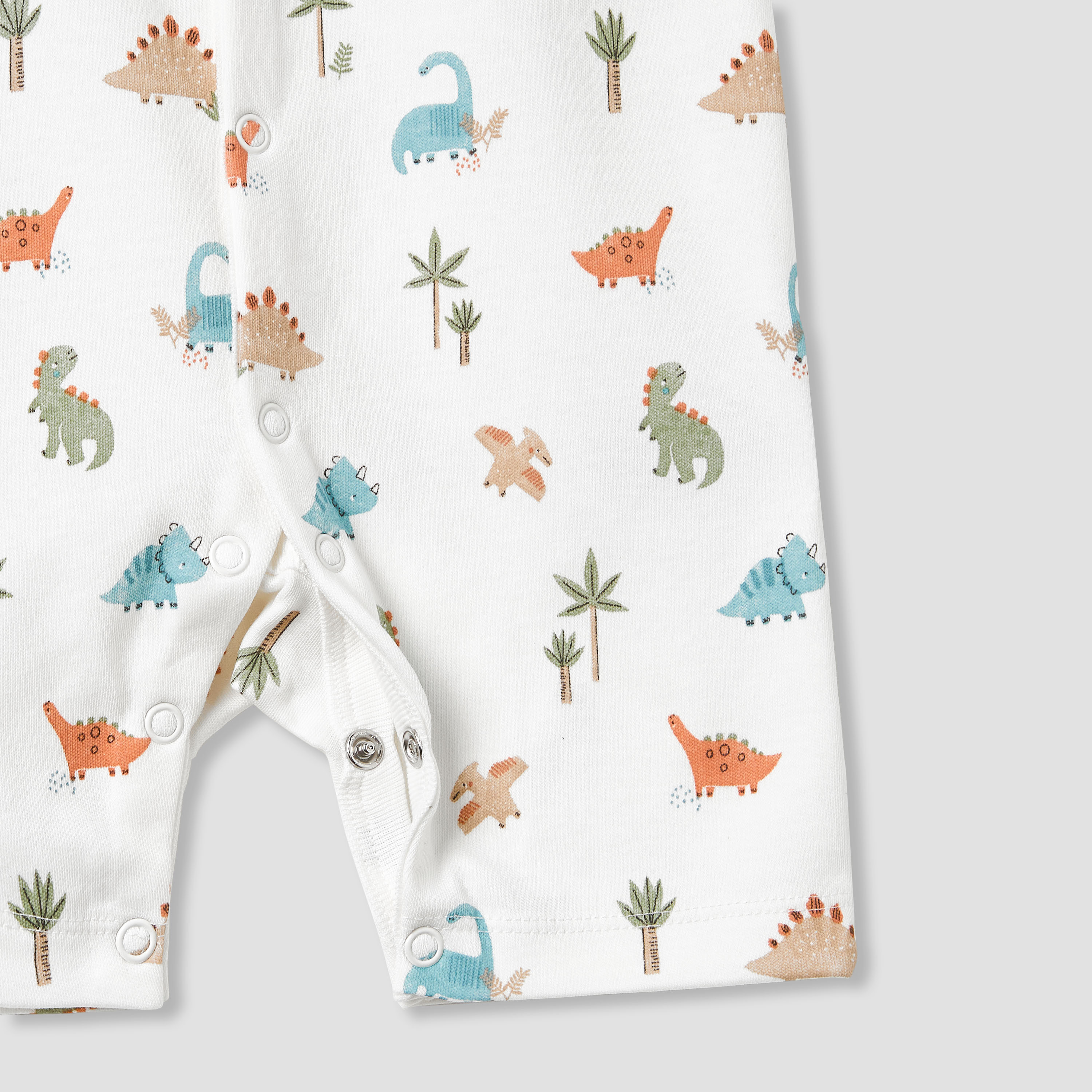 أفرول بطبعات ديناصورات بأكمام قصيرة من جونيورز-baby-boys-clothing-rompers-image-4