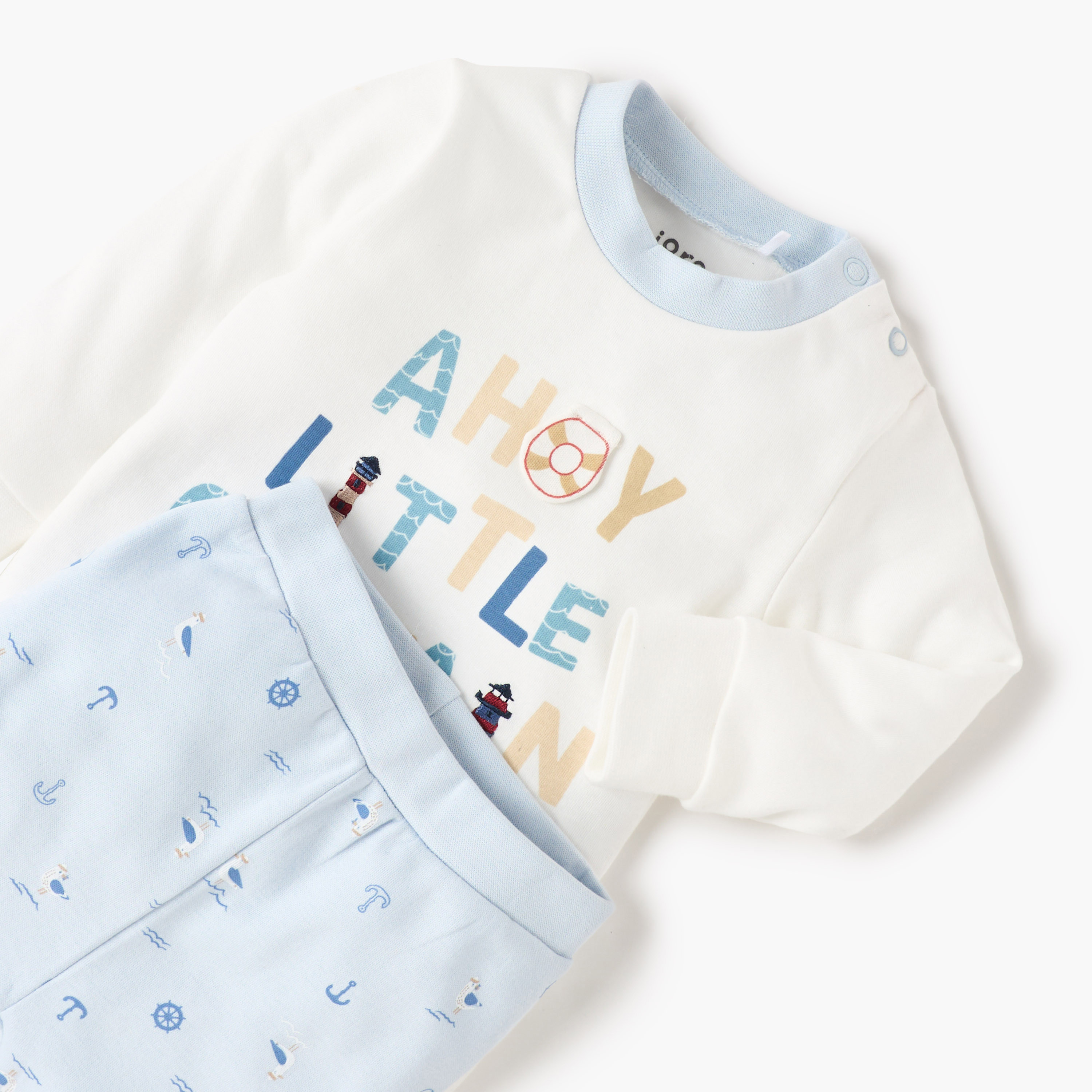Juniors Printed T-shirt and Pyjama Set-baby-boys-clothing-nightwear-pyjamasets-image-4