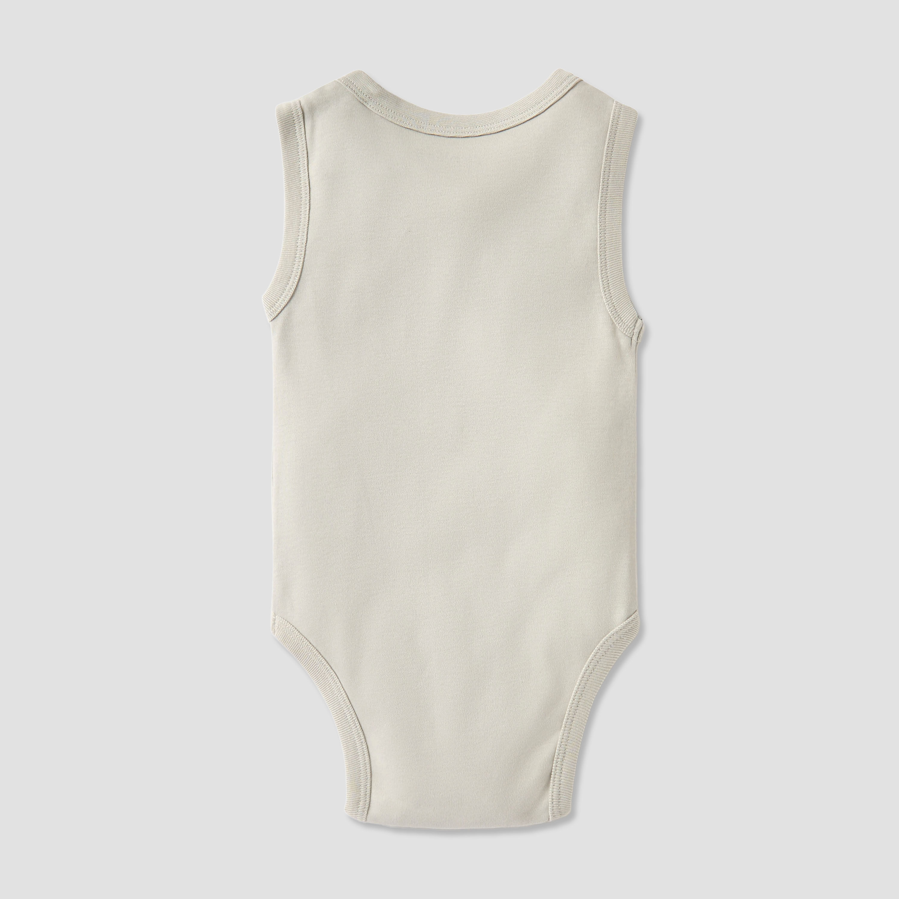 Juniors Sleeveless Bodysuit with Snap Button Closure-baby-boys-clothing-bodysuits-image-3