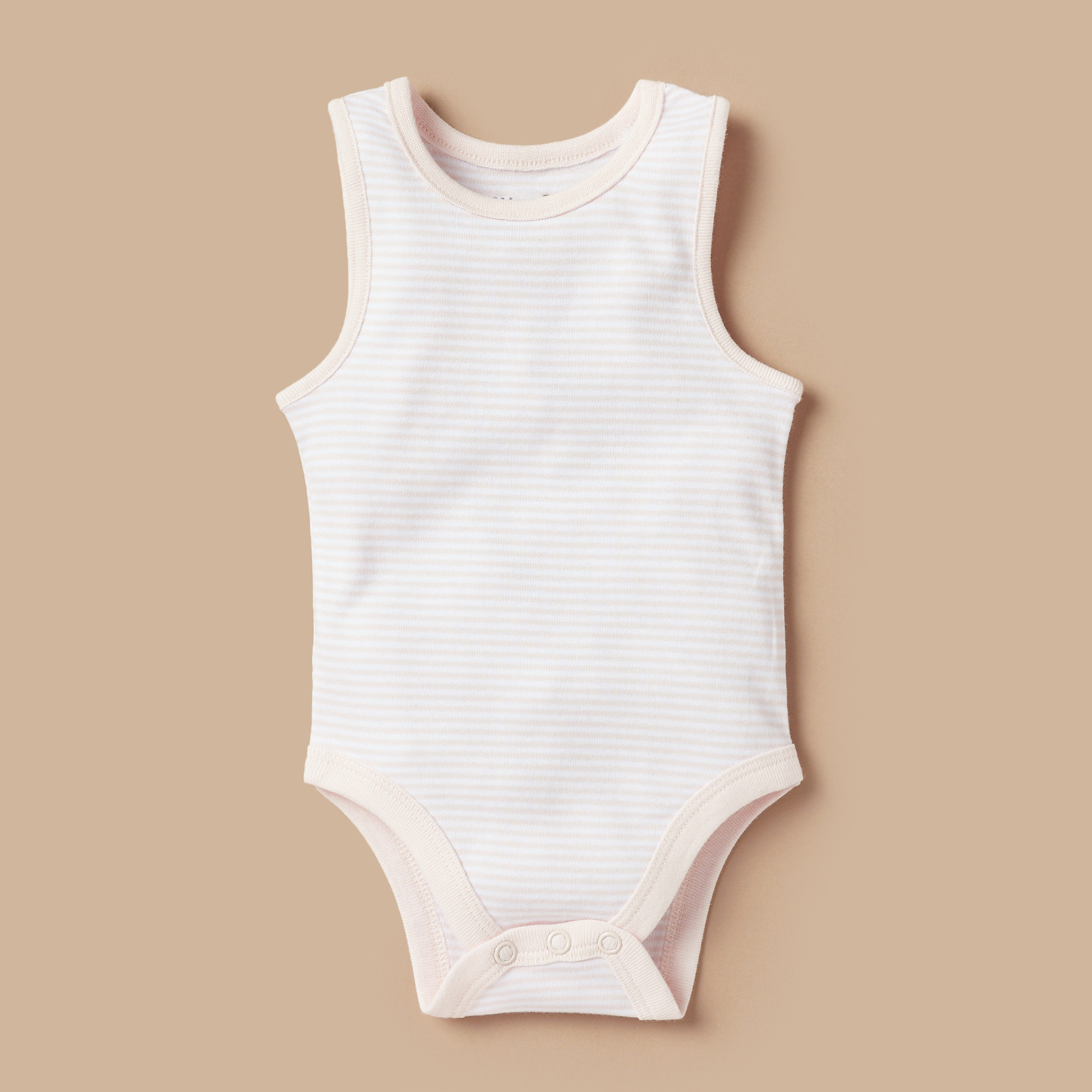 بودي سوت دون أكمام بأزرار إغلاق وطبعات من جونيورز - طقم من قطعتين-baby-girls-clothing-bodysuits-image-2