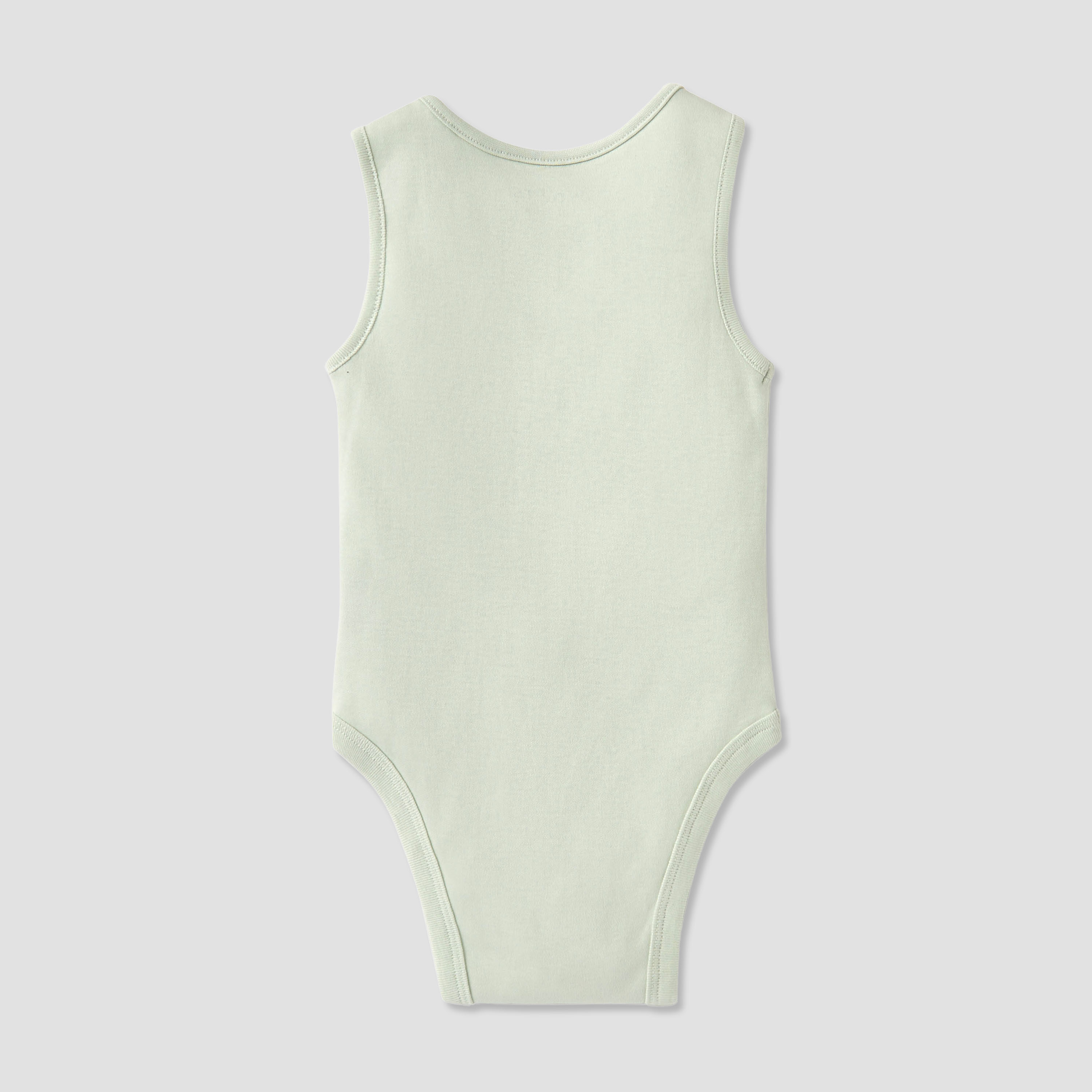 Juniors Solid Sleeveless Bodysuit with Snap Button Closure-promo_babyshop_Buy5for59_UAE130126-image-3