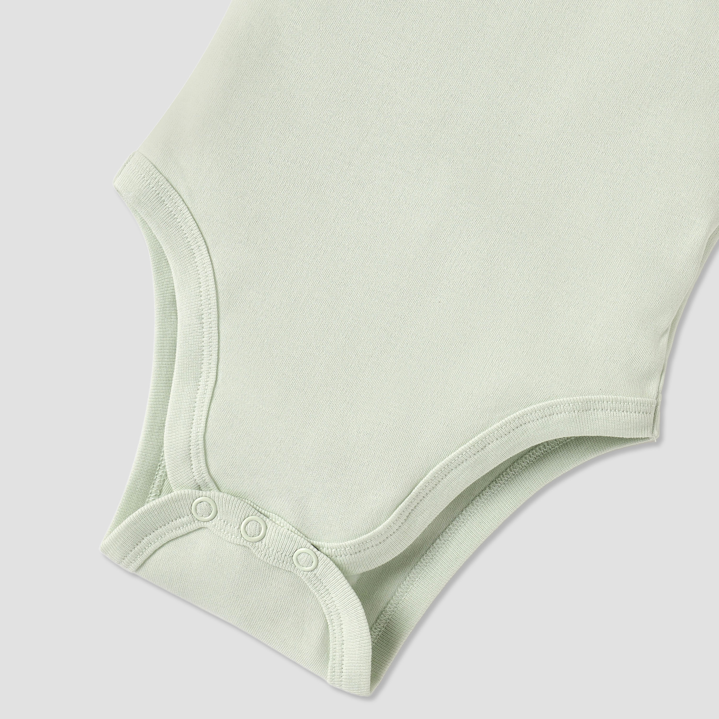 Juniors Solid Sleeveless Bodysuit with Snap Button Closure-promo_babyshop_Buy5for59_UAE130126-image-5