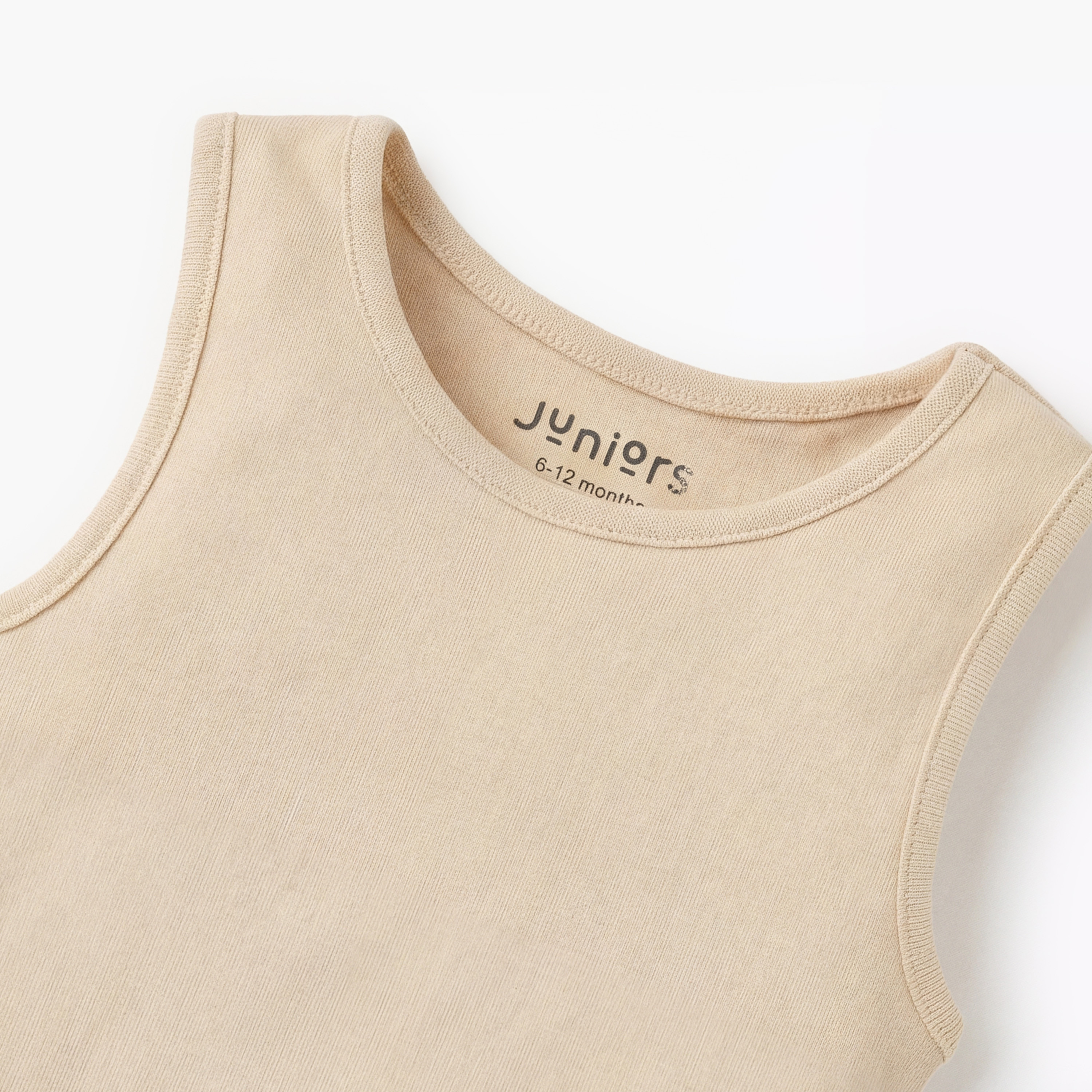 Juniors Solid Sleeveless Bodysuit with Snap Button Closure-promo_babyshop_Buy5for59_UAE130126-image-3