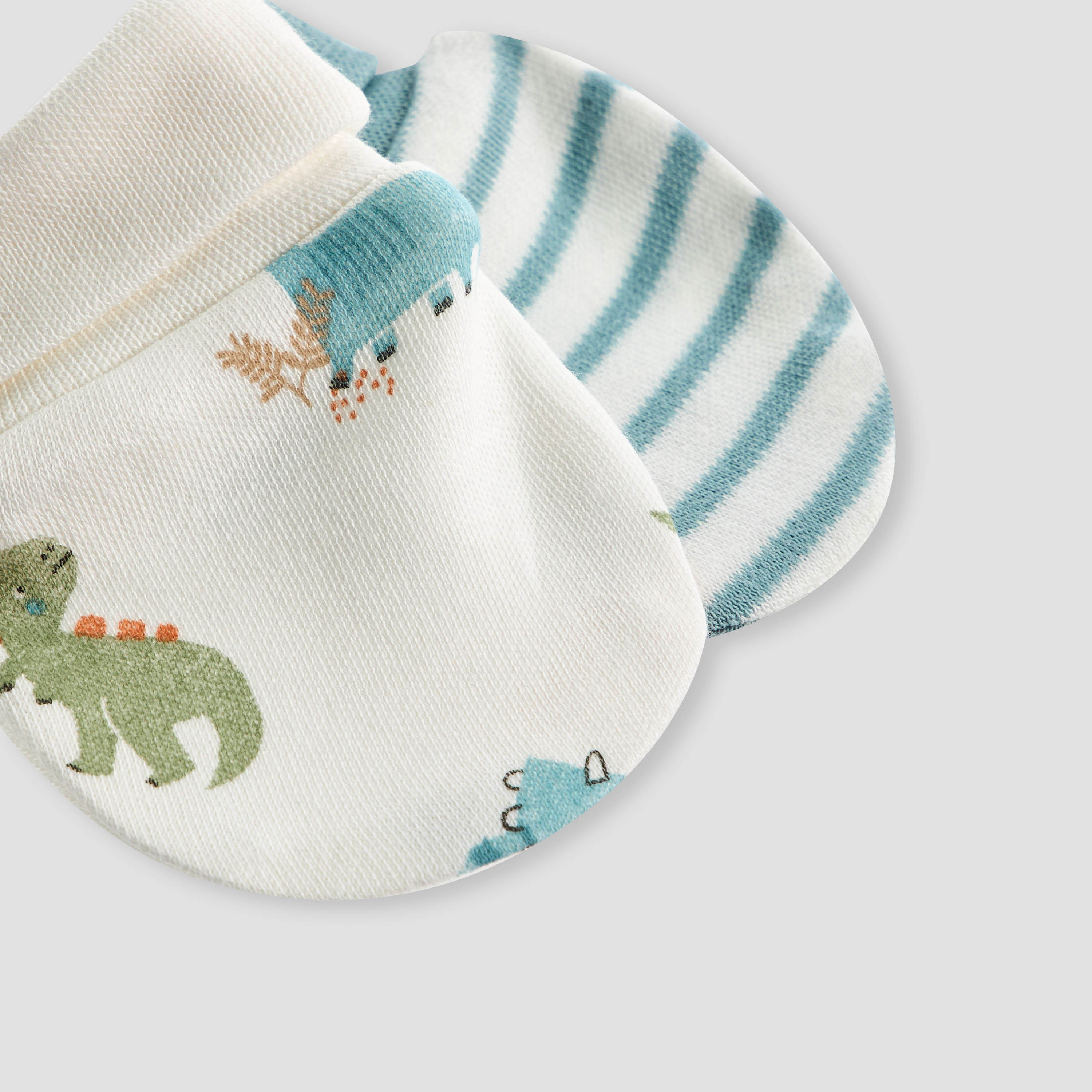 قفازات بطبعات ديناصورات من جونيورز - طقم من قطعتين-baby-boys-accessories-mittens-image-5