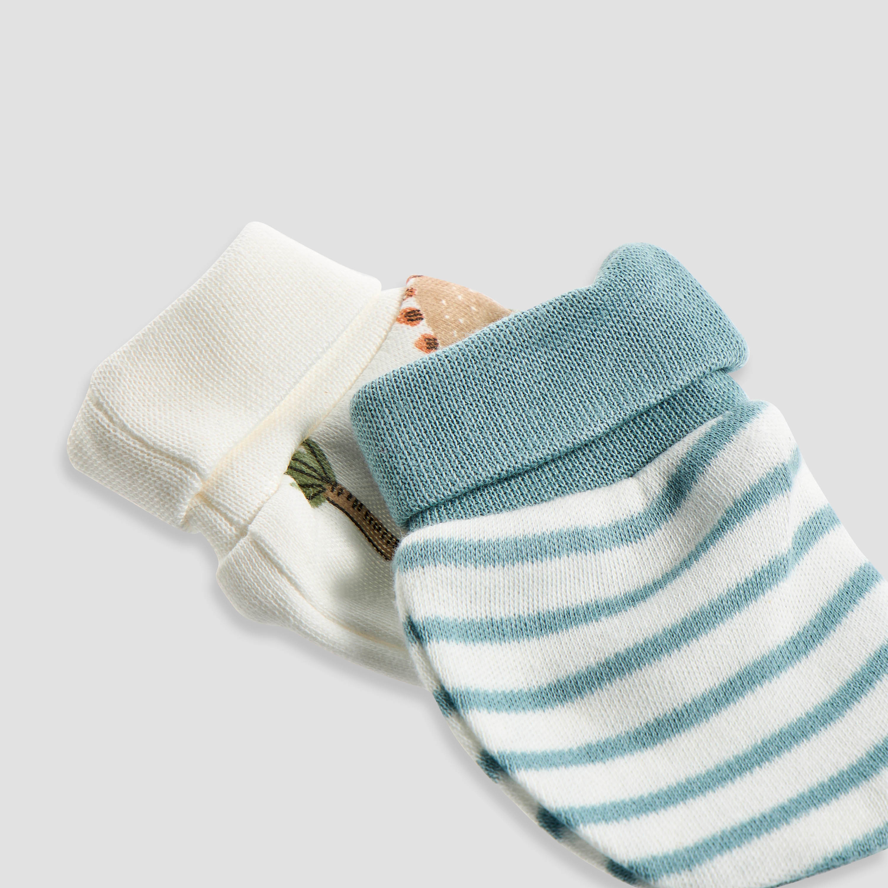 قفازات بطبعات ديناصورات من جونيورز - طقم من قطعتين-baby-boys-accessories-mittens-image-6