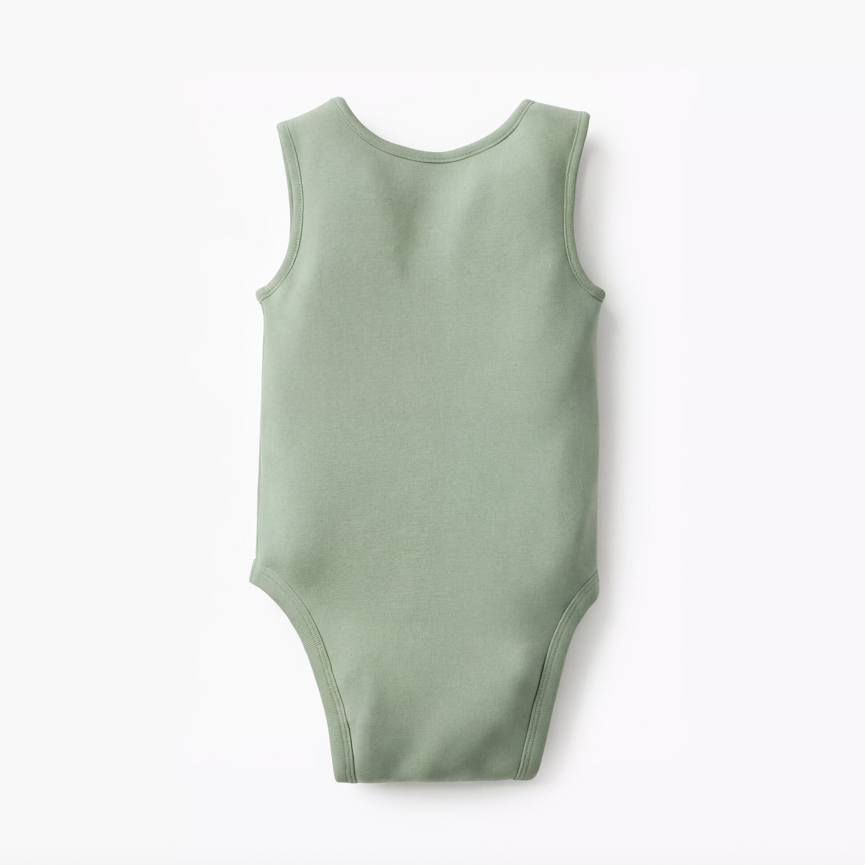 Juniors Solid Sleeveless Bodysuit with Snap Button Closure-promo_babyshop_Buy5for59_UAE130126-image-2