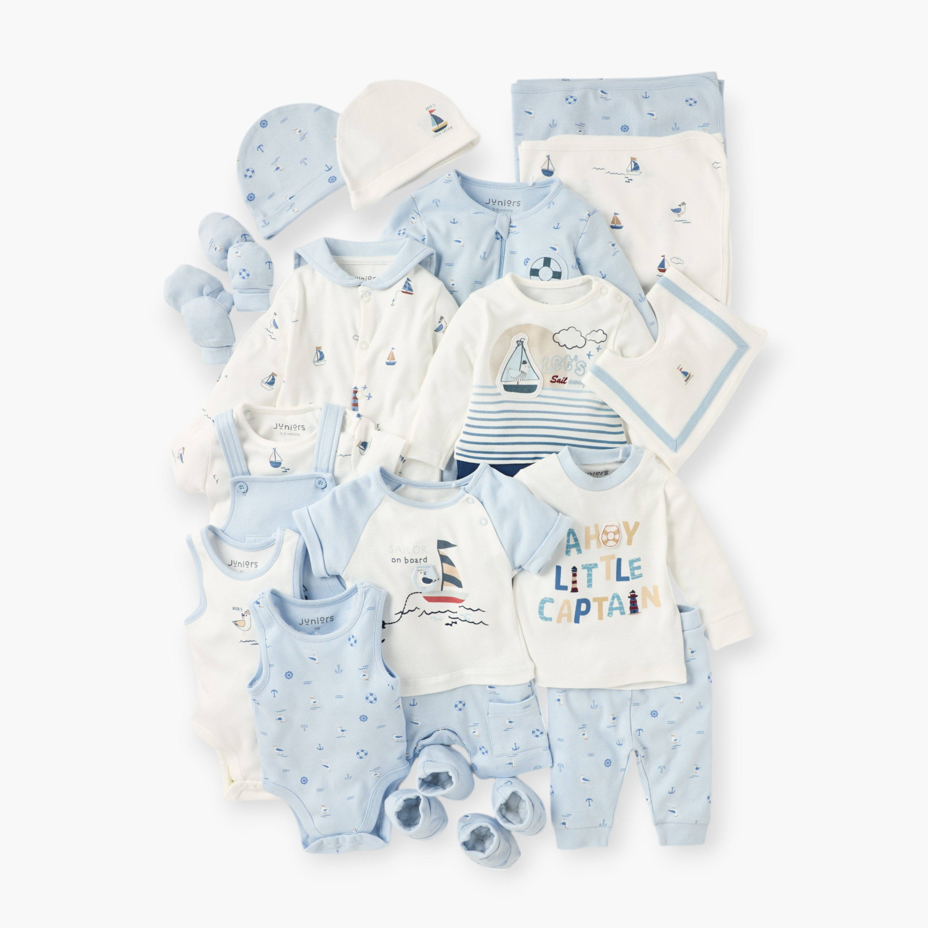 Juniors Printed Booties - Set of 2-baby-boys-shoes-booties-image-6