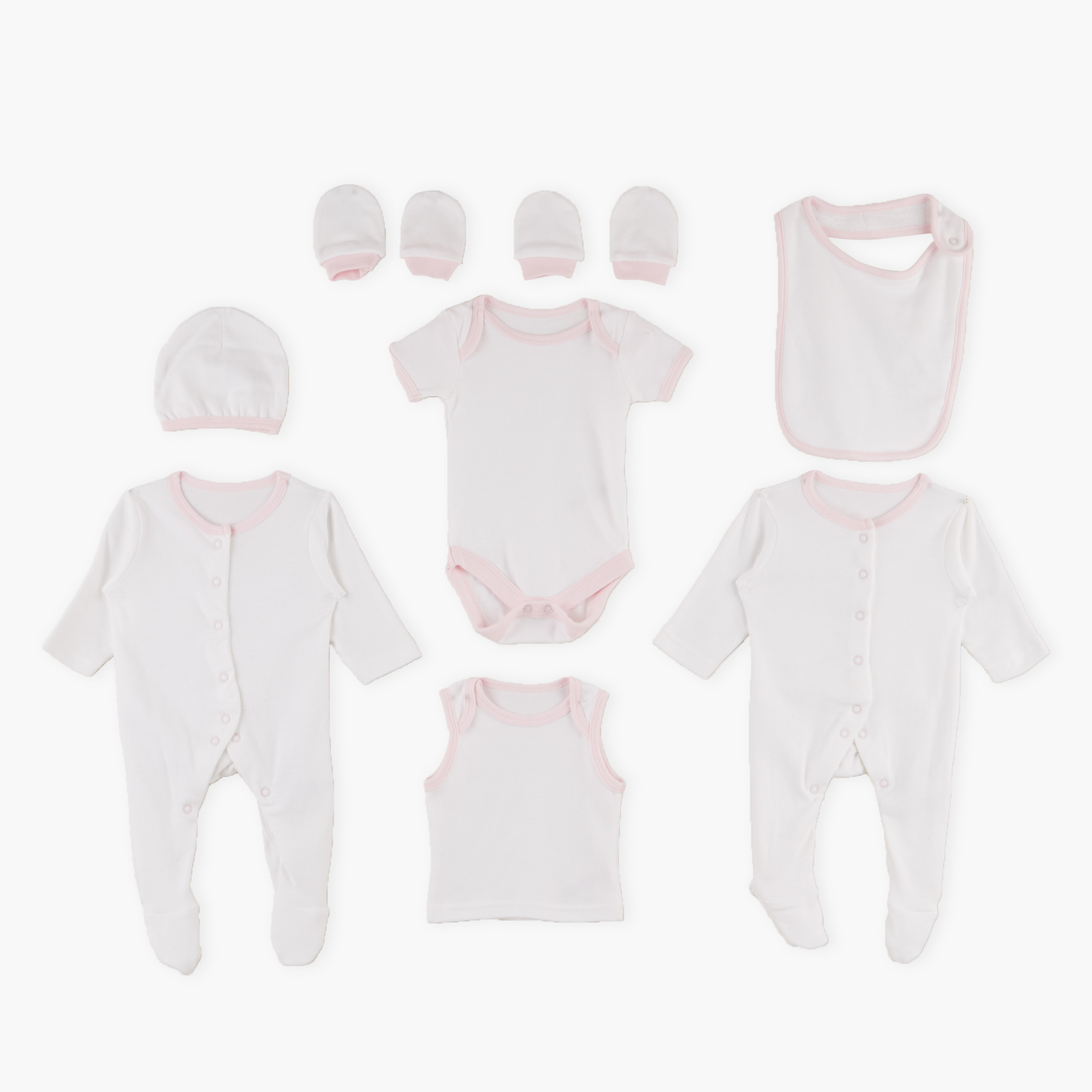 طقم ملابس 8 قطع من جونيورز-baby-girls-clothing-setsandcoords-image-1