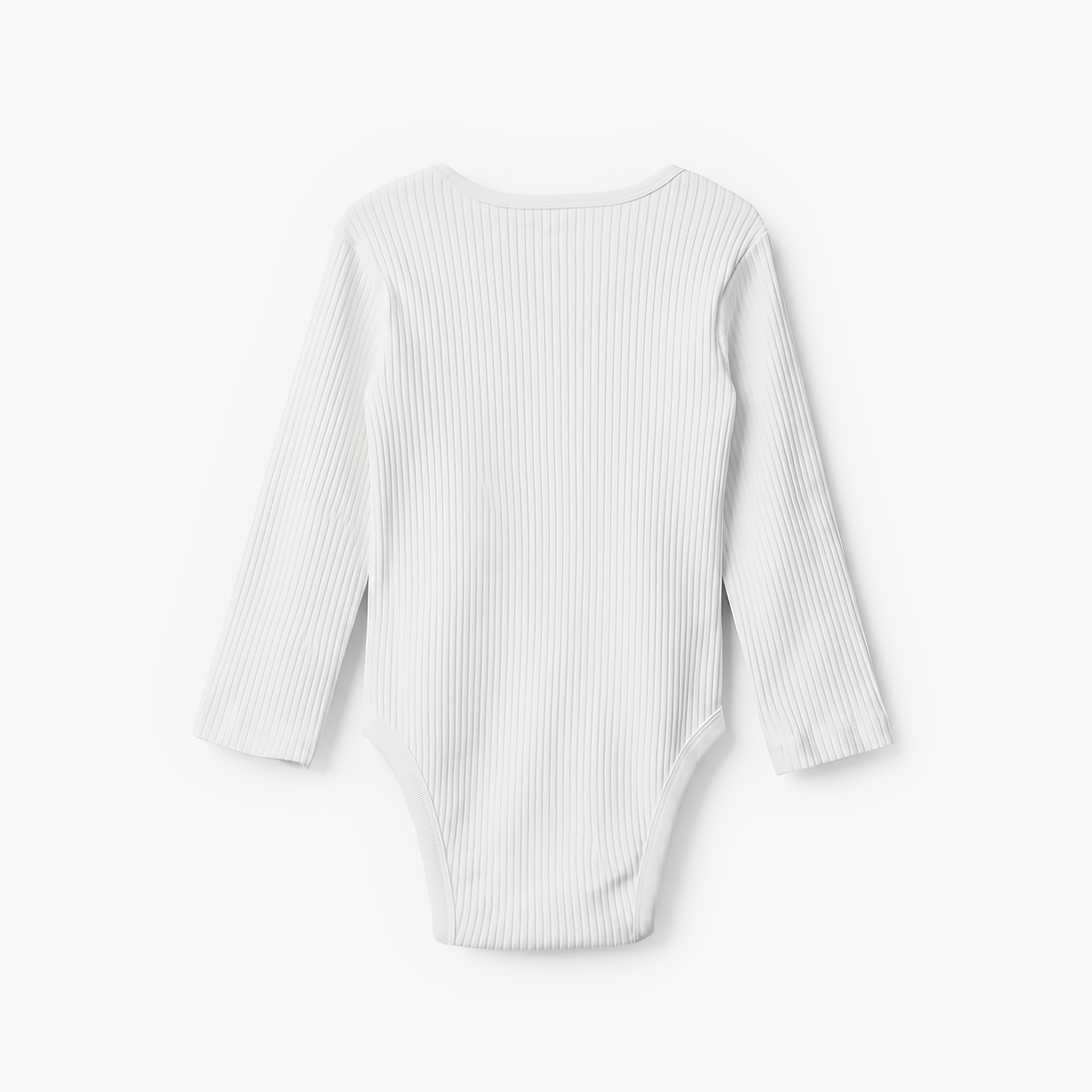 Juniors Textured Bodysuit with Long Sleeves - Set of 3-baby-boys-clothing-bodysuits-image-4