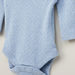 Juniors Textured Bodysuit with Round Neck and Long Sleeves - Set of 3-Multipacks-thumbnailMobile-2