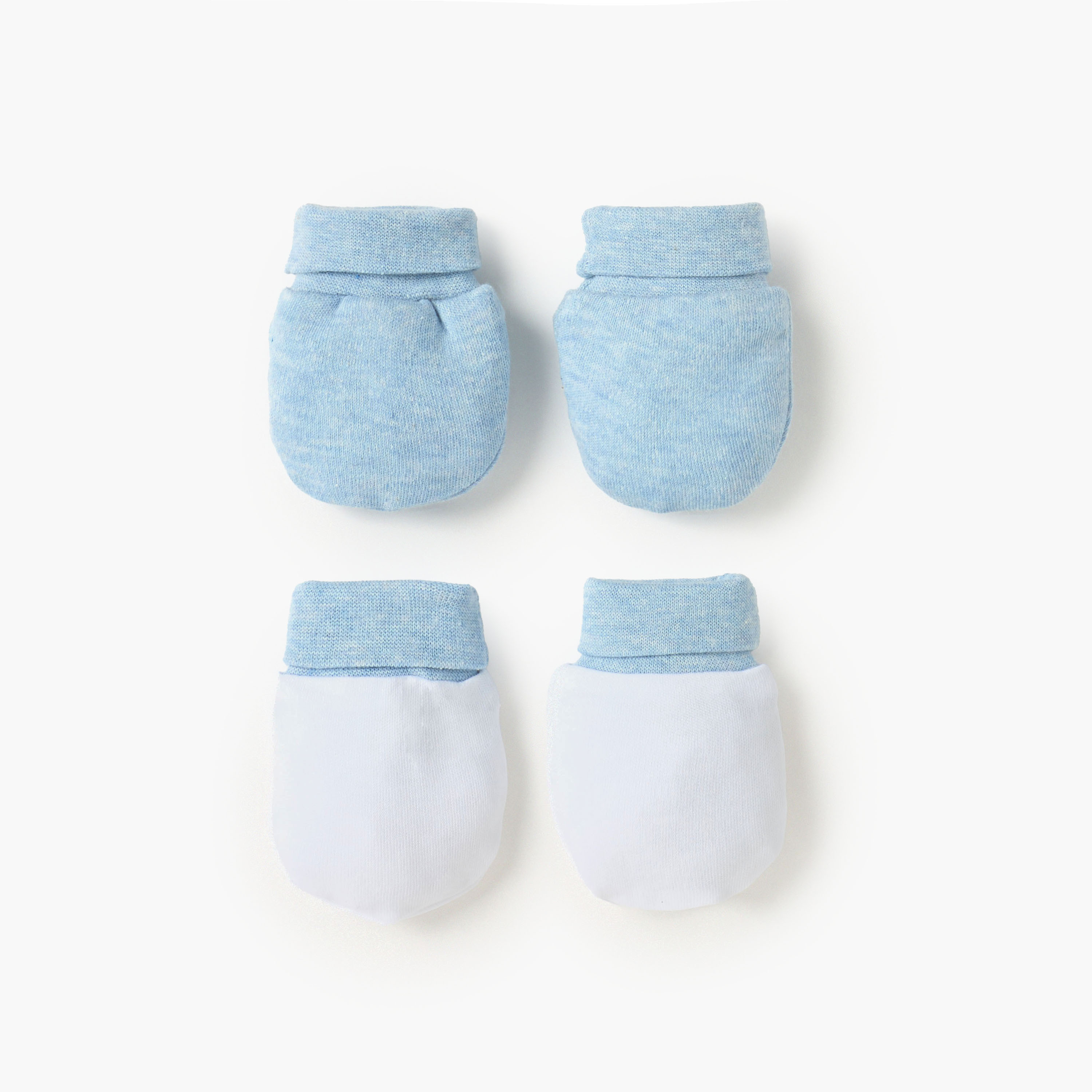 Juniors Solid Mittens - Set of 2-baby-boys-accessories-mittens-image-1