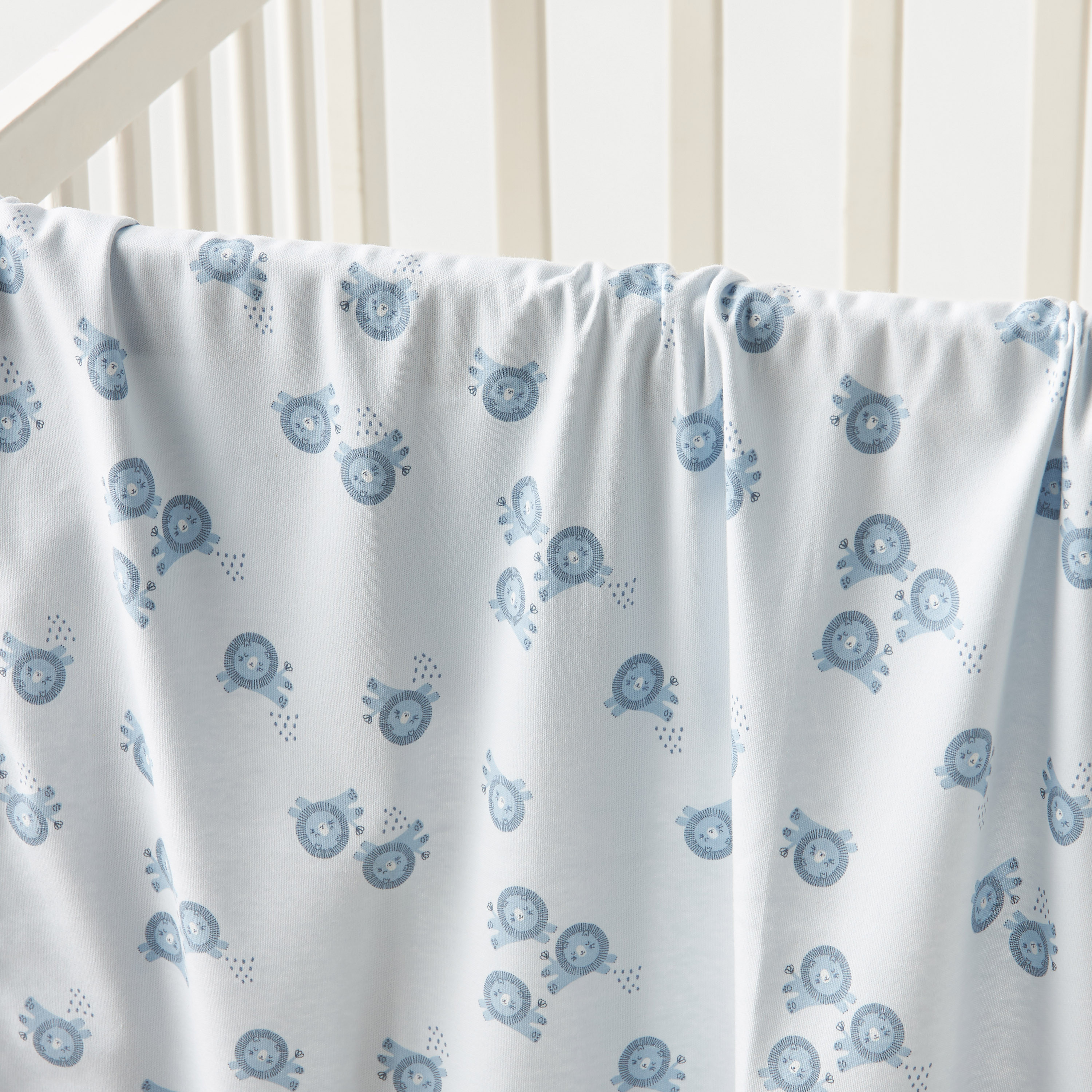 Juniors Printed Receiving Blanket - 70x70 cms-baby-nursery-blanketsandswaddles-receivingblankets-image-2