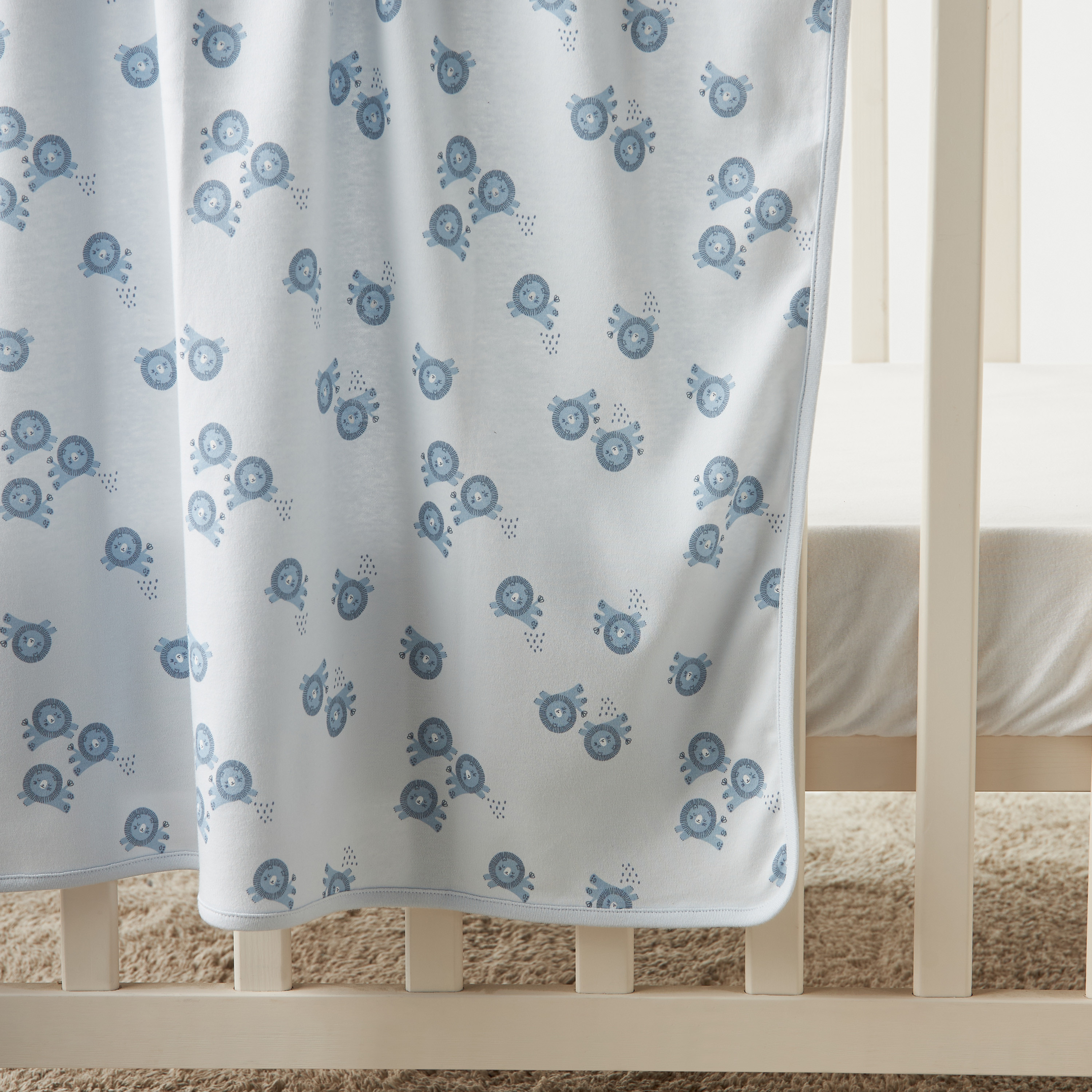 Juniors Printed Receiving Blanket - 70x70 cms-baby-nursery-blanketsandswaddles-receivingblankets-image-3