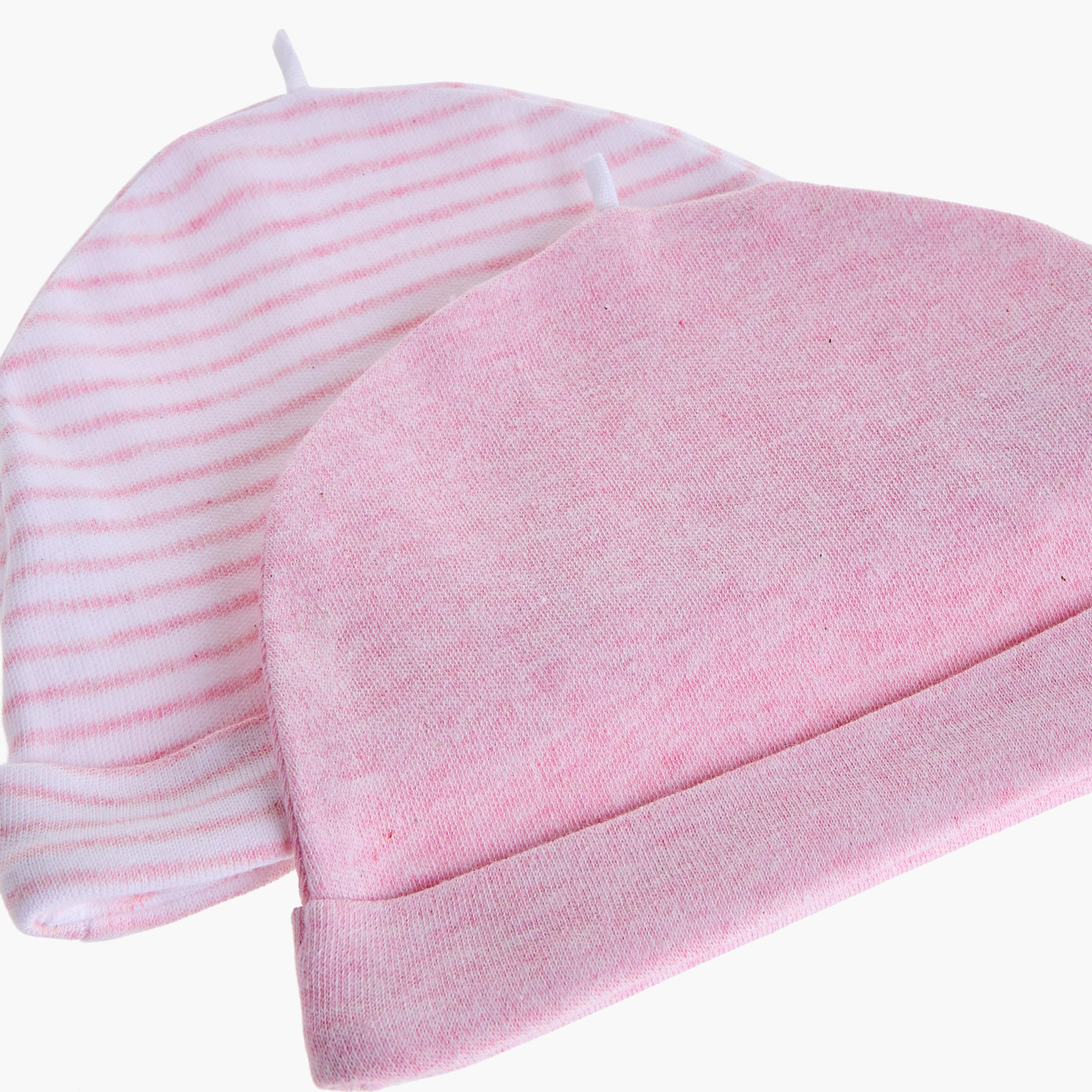 Juniors Assorted Cap - Set of 2-baby-girls-accessories-caps-image-5