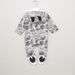 Juniors Zebra Printed Closed Feet Hooded Sleepsuit-Sleepsuits-thumbnail-2