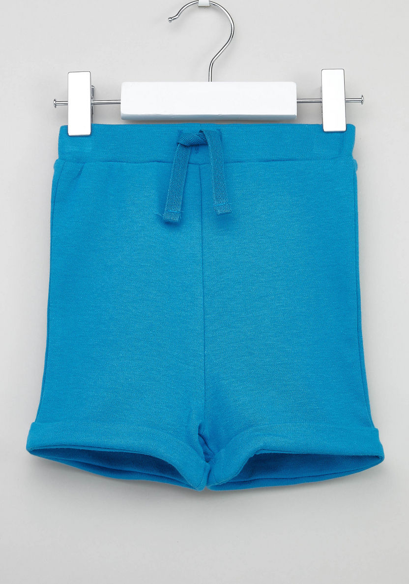 Juniors Cotton Shorts with Drawstring Waist -  Set of 2-Shorts-image-1